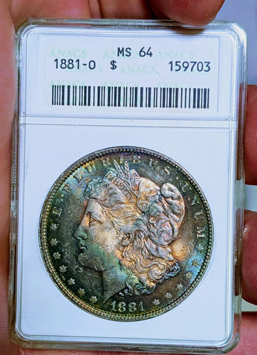 1881 O $1 Morgan Dollar ANACS MS64 \ 1881 O $1 Morgan Dollar ANACS MS64 \