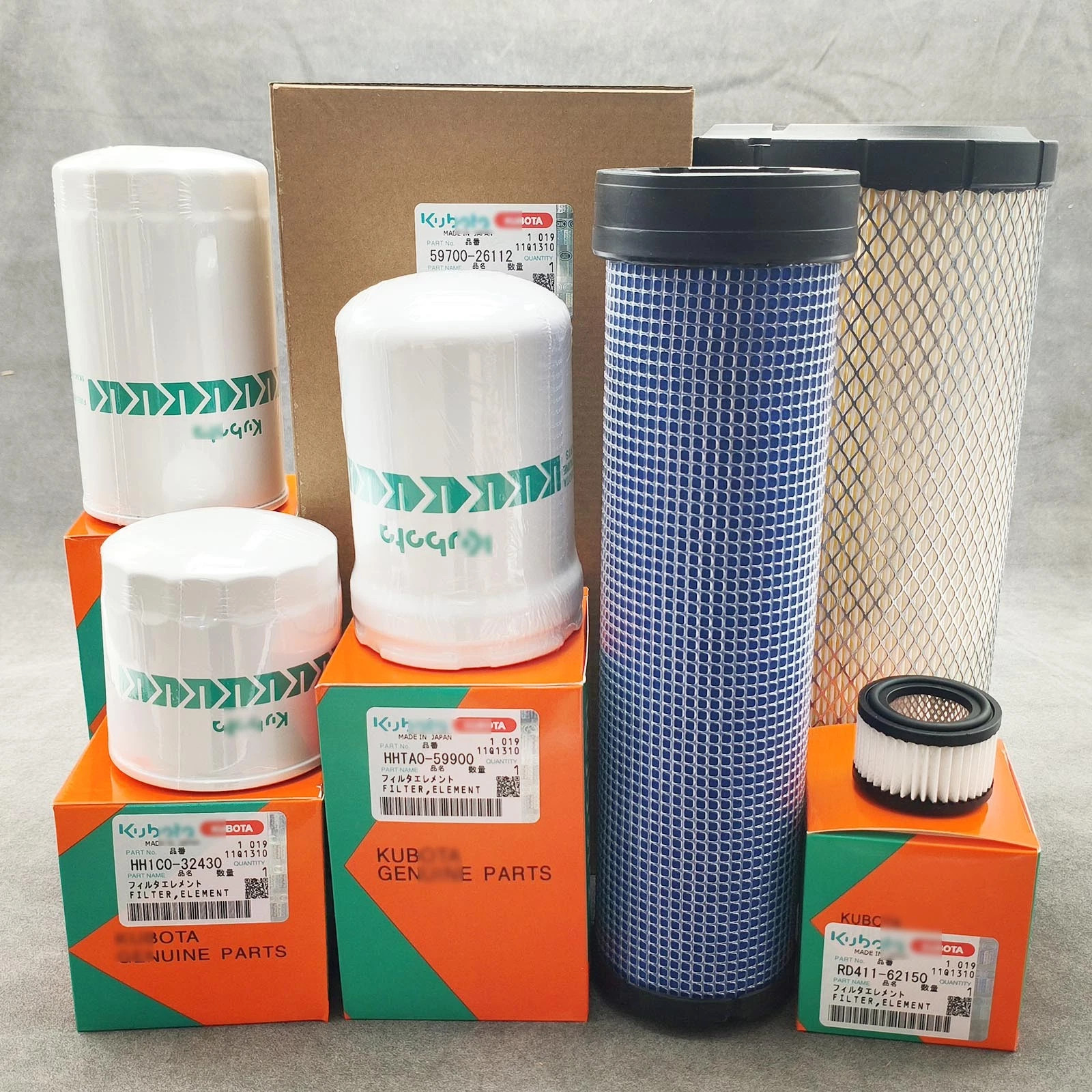 Complete Filter Service Kit for Kubota SVL97-2 Track Skid Steers Complete Filter Service Kit for Kubota SVL97-2 Track Skid Steers