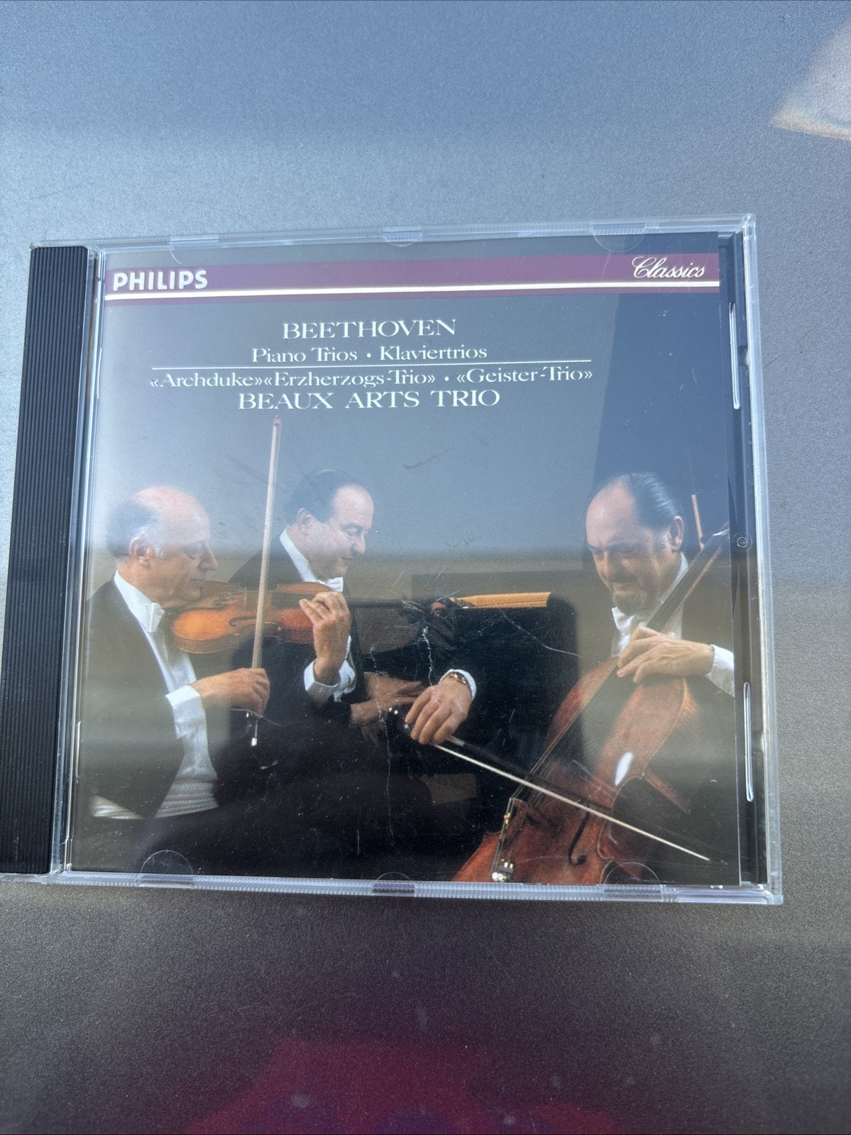 Piano Trios, Klaviertrios by Ludwig van Beethoven (CD, 1990) A9