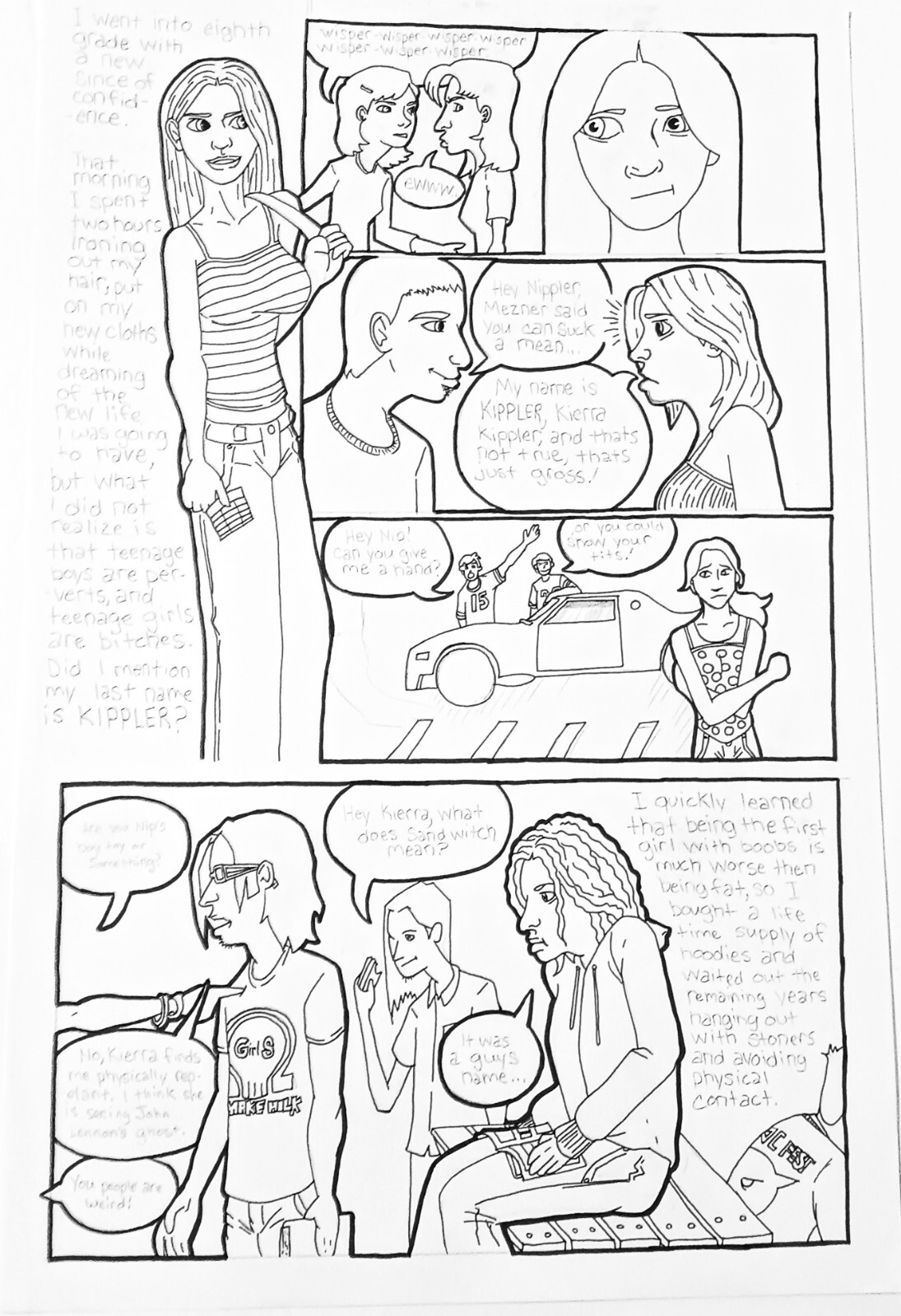 Saving the World #1 Original Art (Unpublished) Saving the World #1 Original Art (Unpublished)