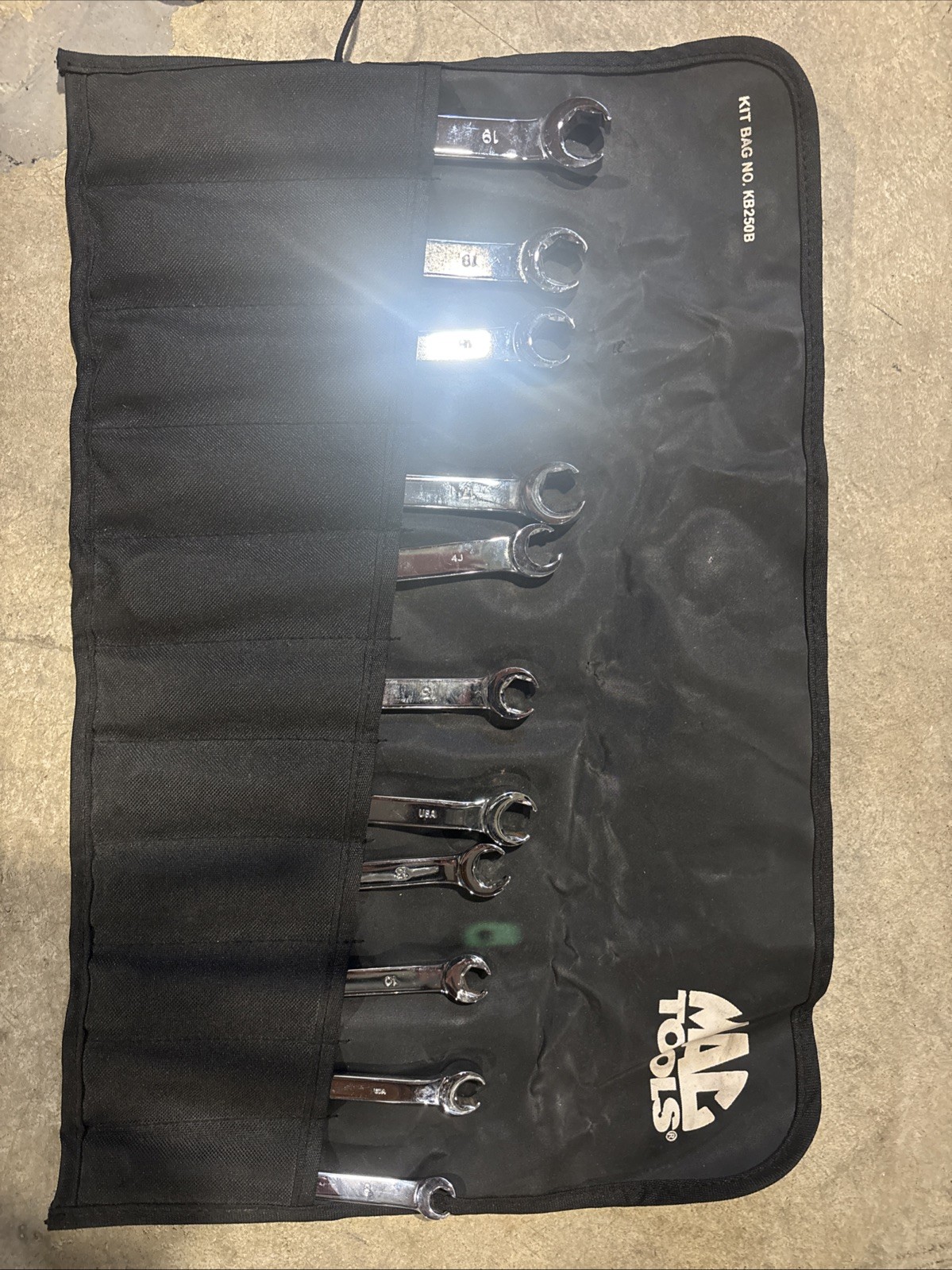 Mac Tools Flare Nut Wrench Set Metric (SFBM116KR)