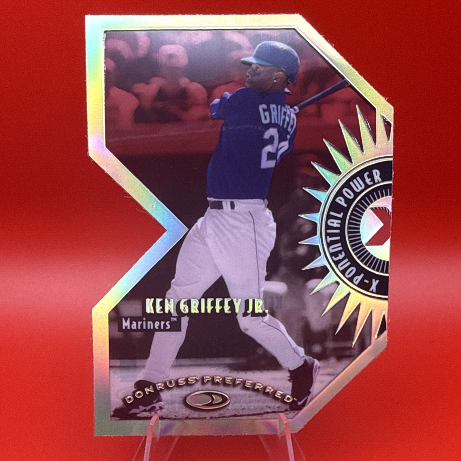 1997 Donruss Preferred - X-Ponential Power Ken Griffey Jr #7A /3000 1997 Donruss Preferred - X-Ponential Power Ken Griffey Jr #7A /3000