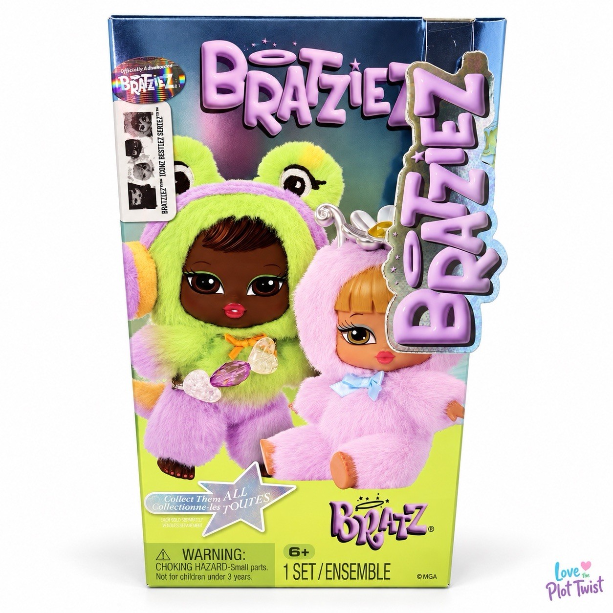 Bratz Bratziez Iconz Bestiez Plush Blind Box Sealed Mystery Doll Keychain
