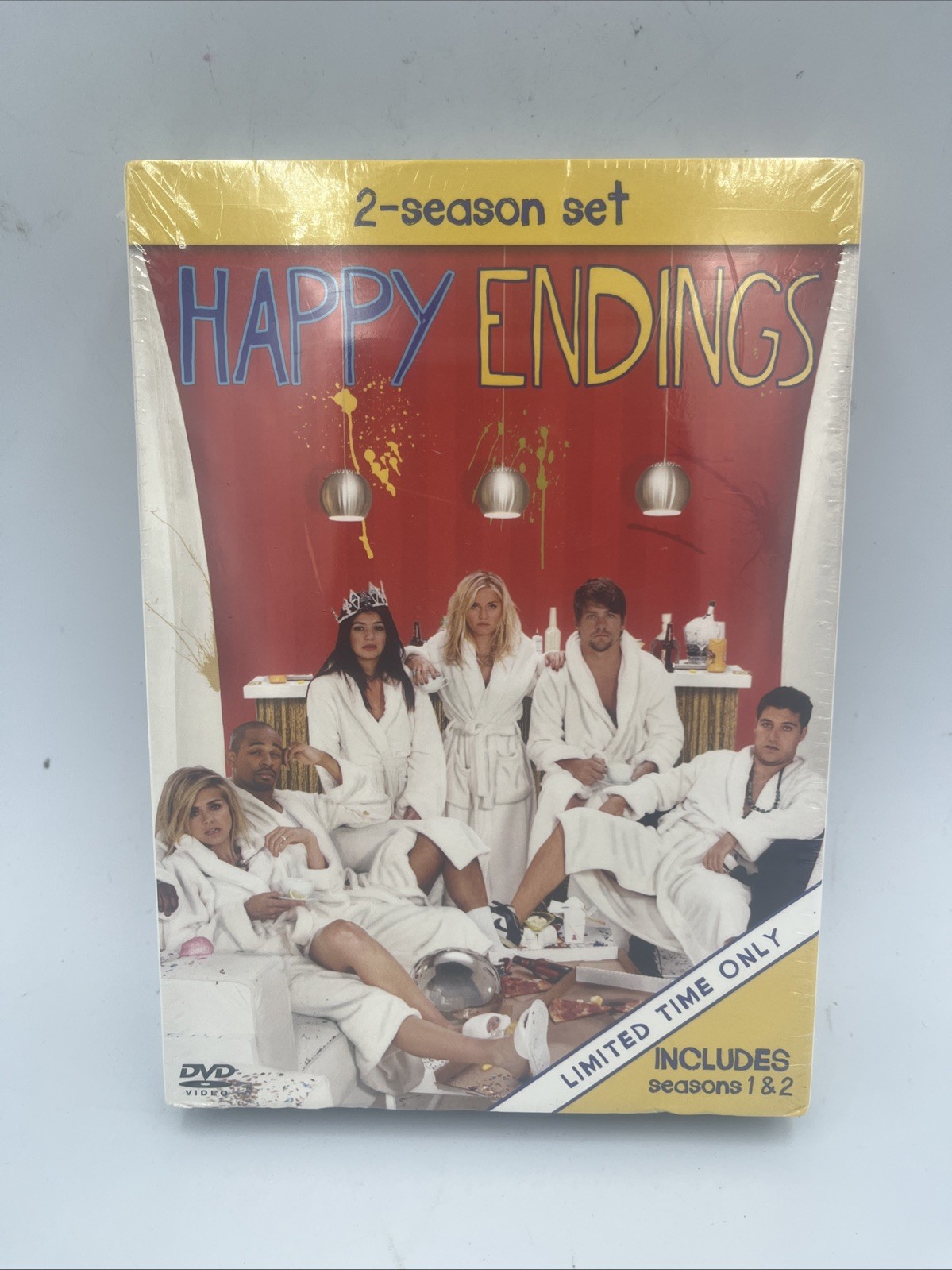 HAPPY ENDINGS: The Complete Seasons 1 & 2 • DVD Box Set • New & Sealed