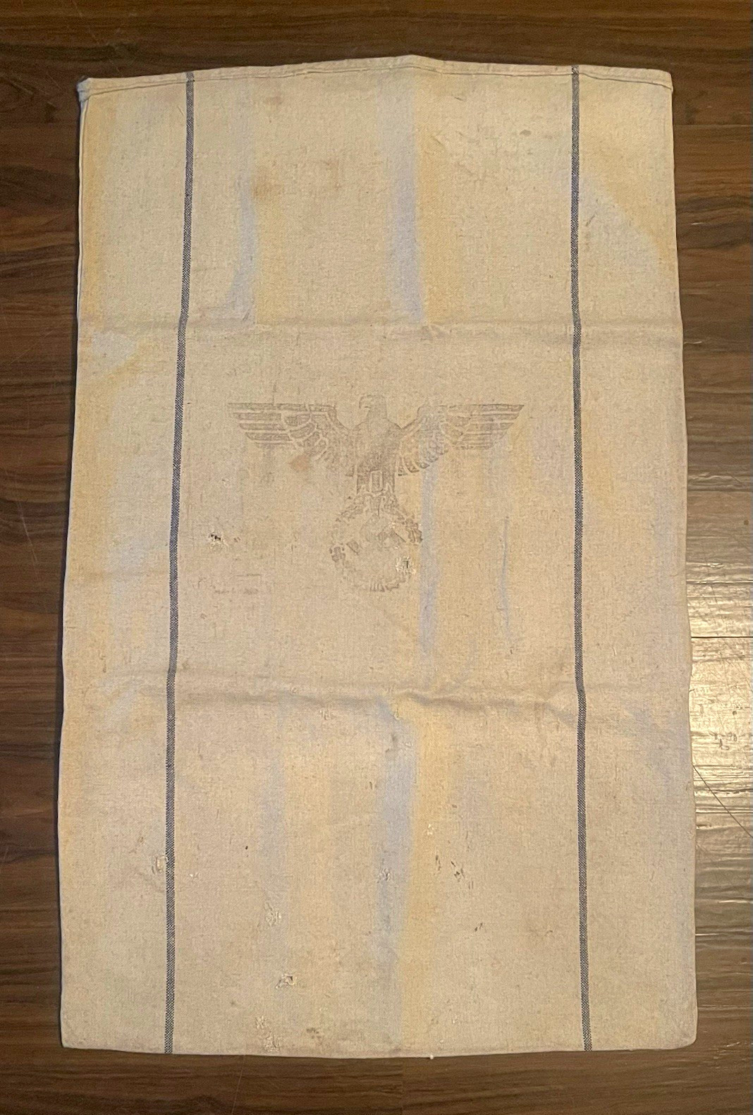 WWII/2 German Wehrmacht Canvas Ration Bag/Sack Marked \ WWII/2 German Wehrmacht Canvas Ration Bag/Sack Marked \