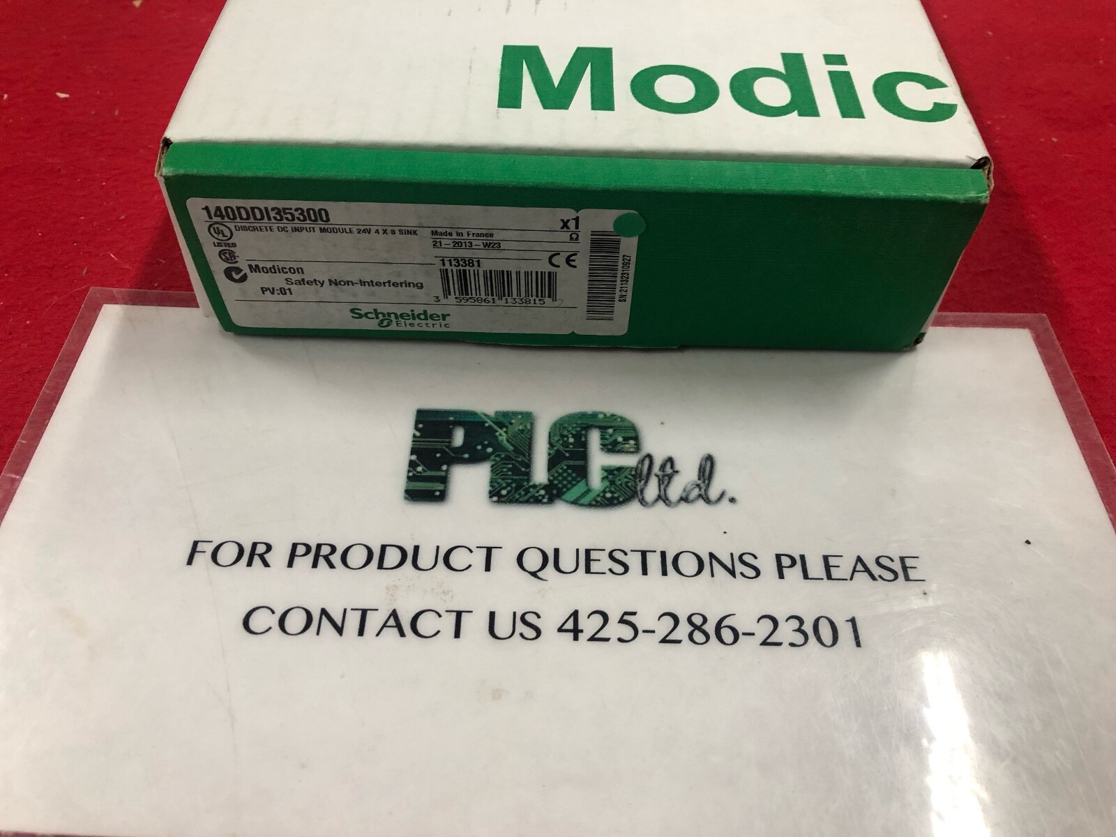 140DDI35300 New Factory Fresh SEALED Modicon DC In 140-DDI-353-00