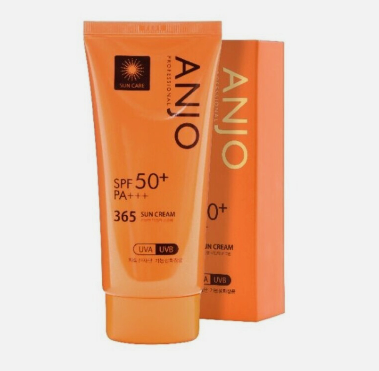 2 Pcs ANJO Professional 365 Sun Cream orignal SPF50+ PA+++ 70g