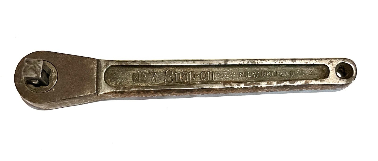 Snap-on Tools 1920's RATCHET 1/2 Drive No 7 Vintage Milwaukee USA Snap-on Tools 1920's RATCHET 1/2 Drive No 7 Vintage Milwaukee USA