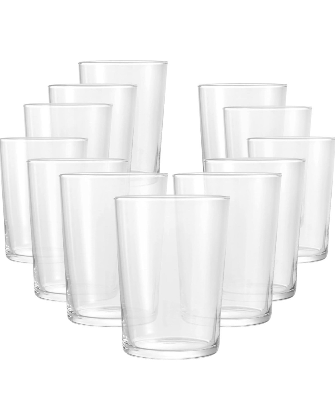 Bormioli Rocco Set of 12 Bodega Maxi Tempered Drinking Glasses - 17 oz. each Bormioli Rocco Set of 12 Bodega Maxi Tempered Drinking Glasses - 17 oz. each