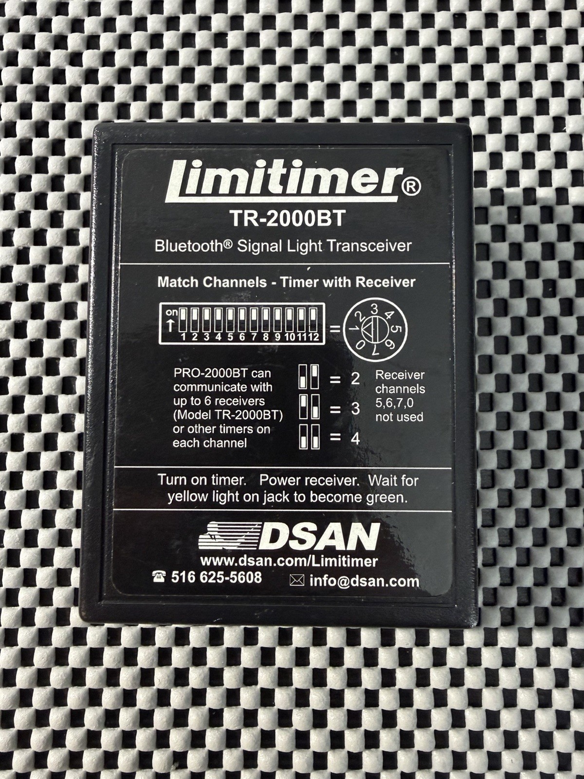 1 DSAN LIMITIMER TR-2000BT BLUETOOTH WIRELESS TRANSCEIVER VIA CAT5 (SINGLE)