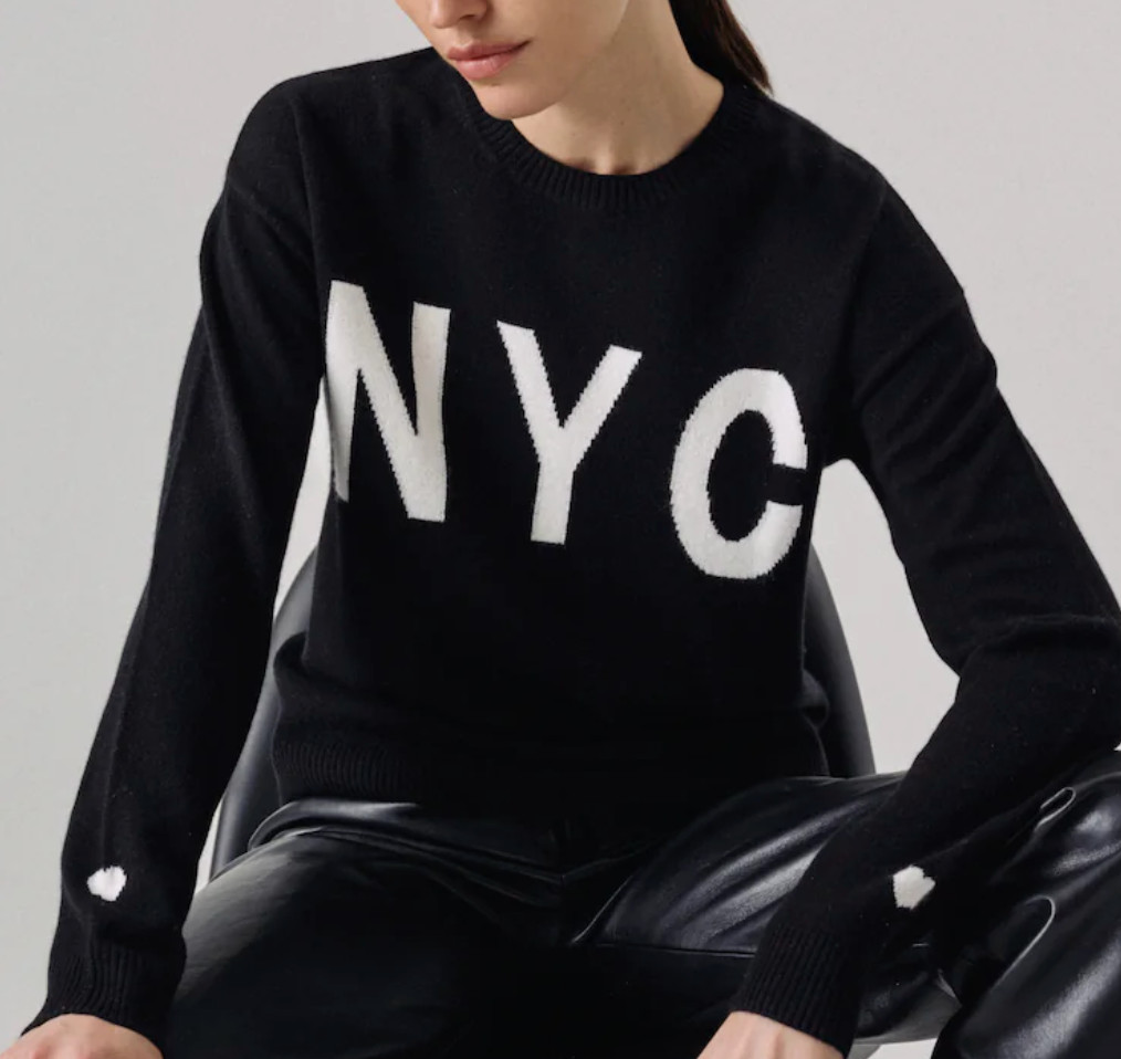 W. Cashmere YARA Crewneck - NYC Sweater W. Cashmere YARA Crewneck - NYC Sweater