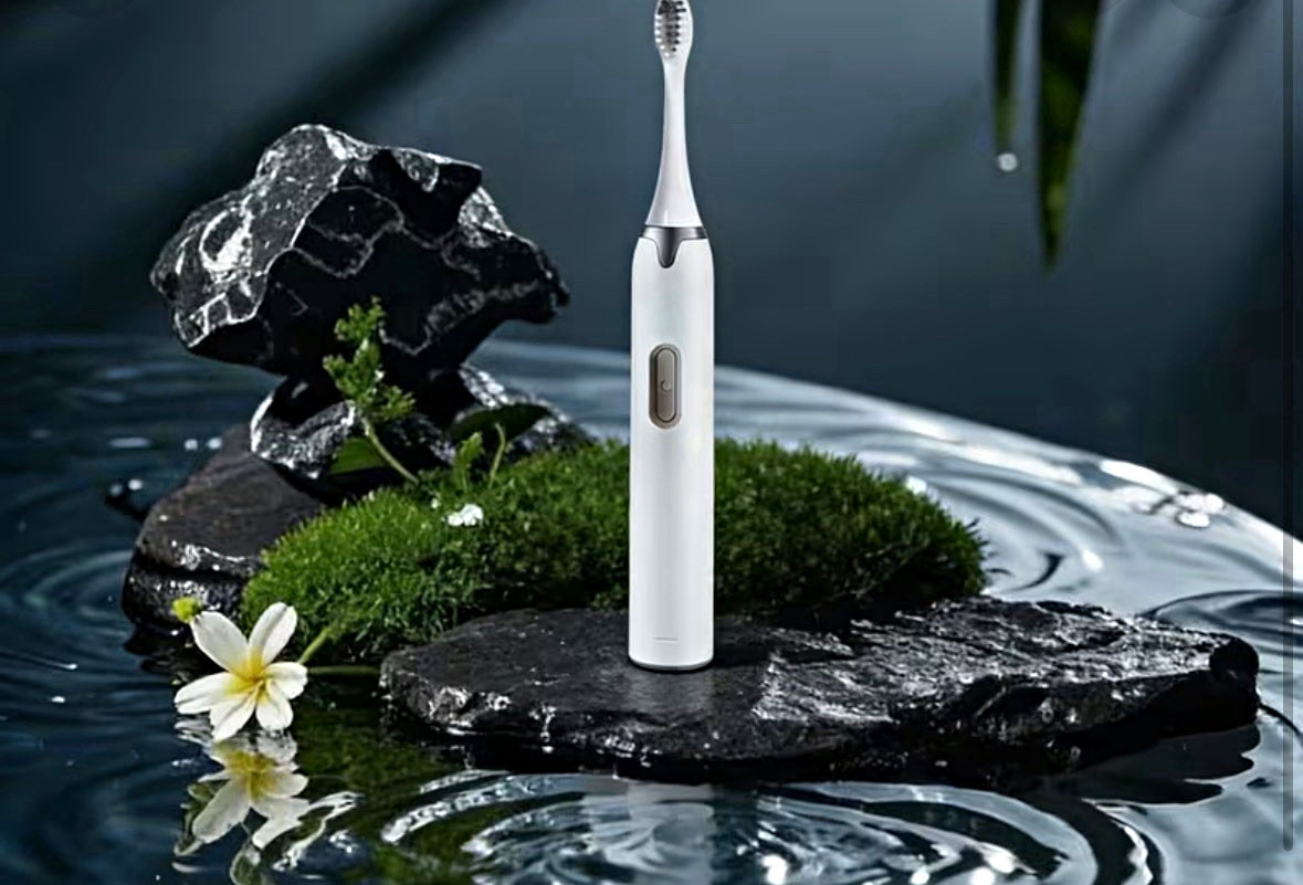 White Rechargeable Sonic Electric Toothbrush Handle Only (No Brush Head)