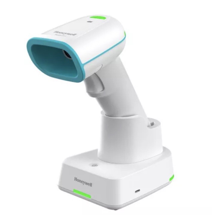 Honeywell Xenon Ultra 1962HHD Cordless Healthcare Barcode Scanner Kit White HD
