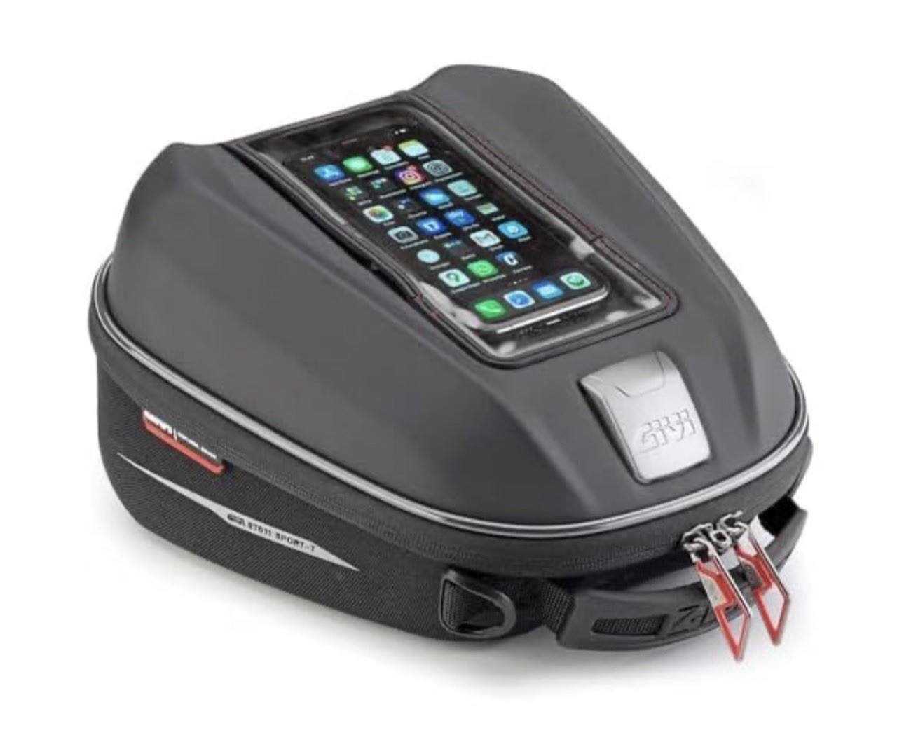 GIVI ST611+ 6LTR TANKLOCK TANK BAG GIVI ST611+ 6LTR TANKLOCK TANK BAG