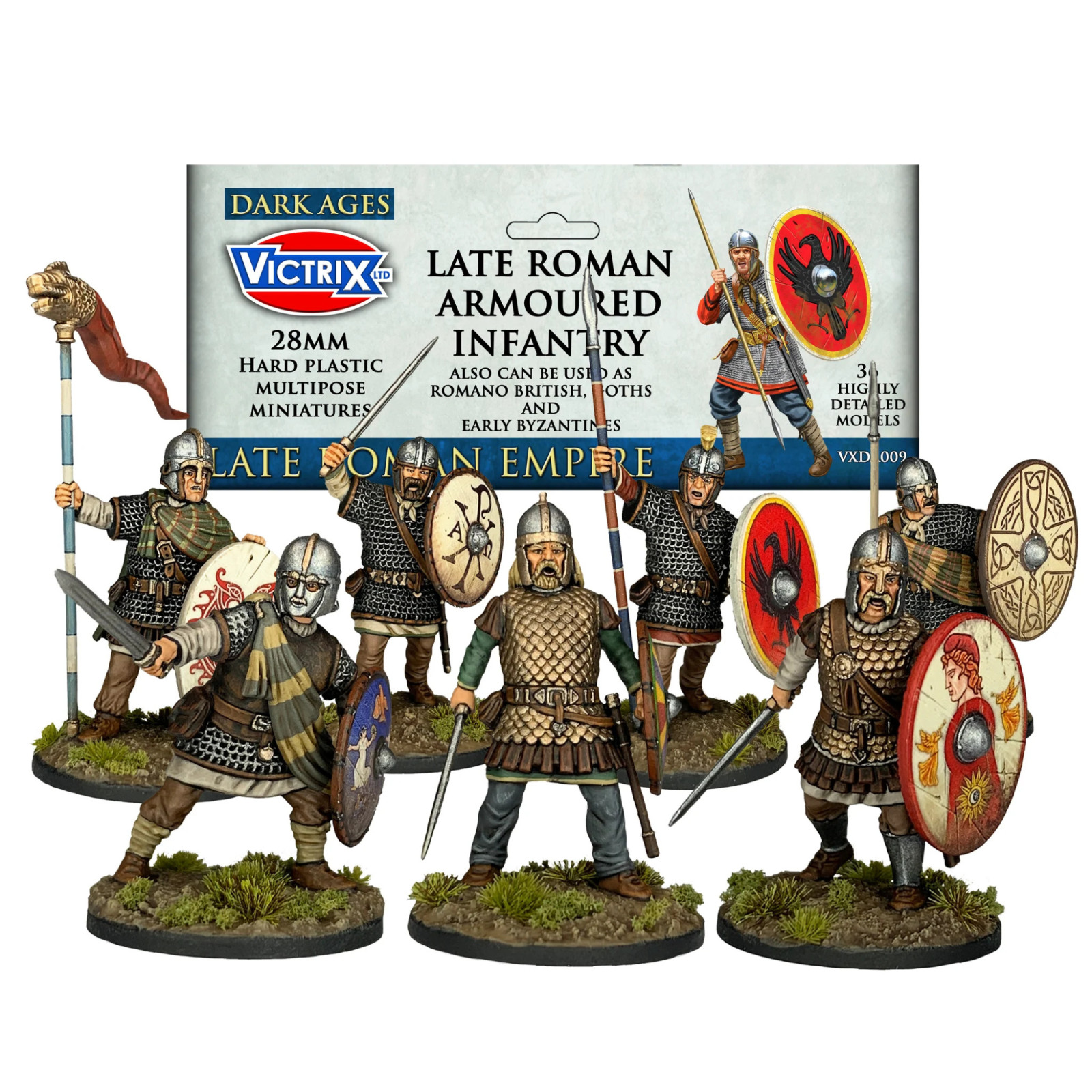 Victrix Miniatures Dark Ages - Late Roman Armoured Infantry Victrix Miniatures Dark Ages - Late Roman Armoured Infantry