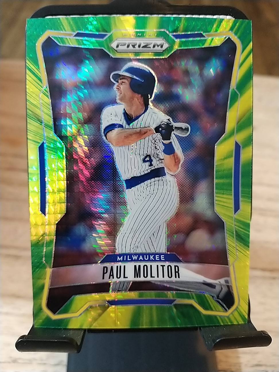 2026 Panini Prizm Paul Molitor #57 Green Prizm /175 2026 Panini Prizm Paul Molitor #57 Green Prizm /175