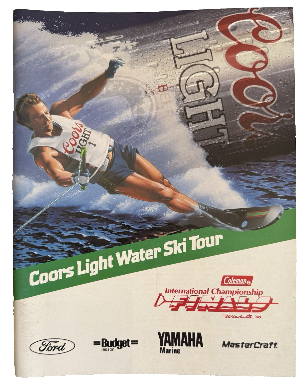 RARE 1988 1989 1990 Vintage Pro Water Ski Tour Program & Magazine Mega Lot of 5