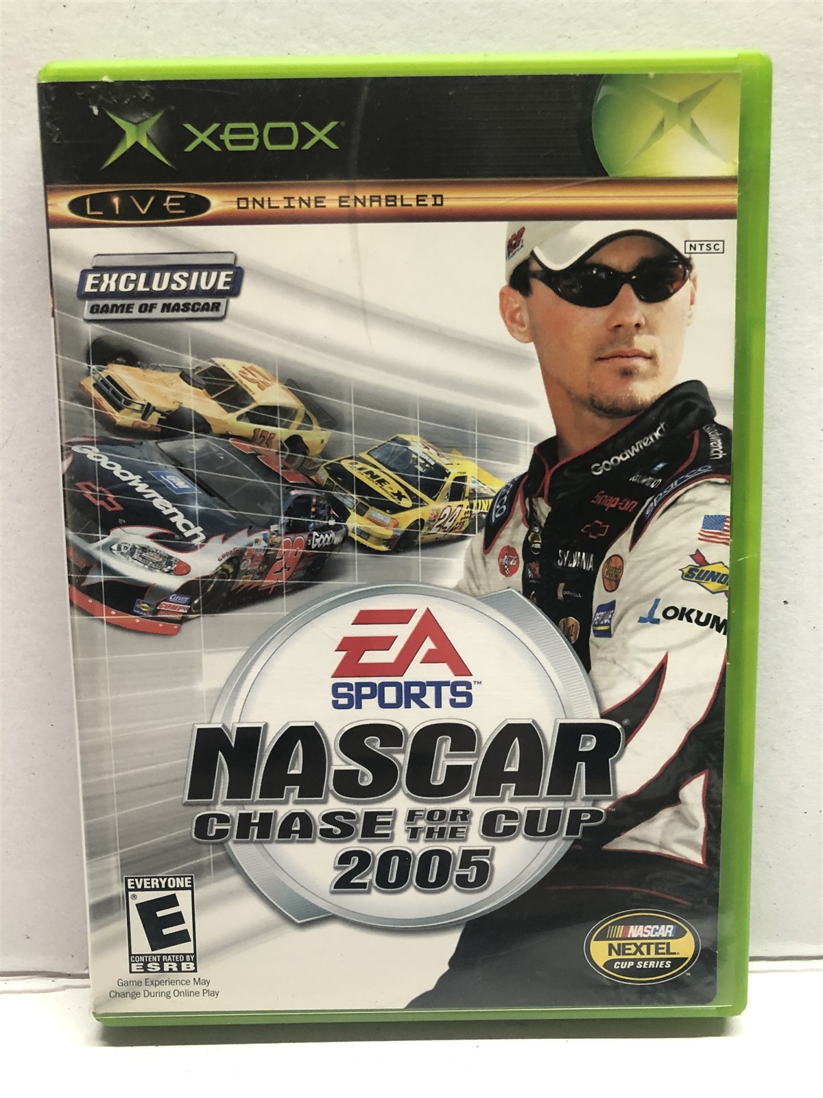 NASCAR 2005: Chase for the Cup (Microsoft Xbox, 2004) Complete Tested Working