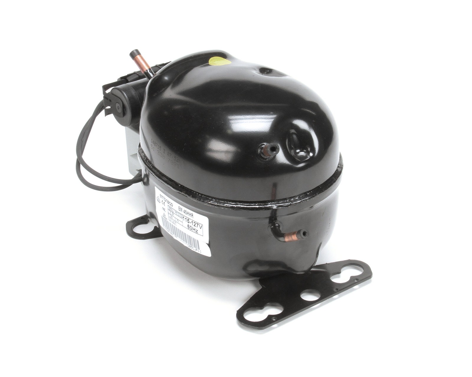 Glastender Compressor, R134A, 115V, Embraco, Em45Hhr1 06008990 - + Glastender Compressor, R134A, 115V, Embraco, Em45Hhr1 06008990 - +