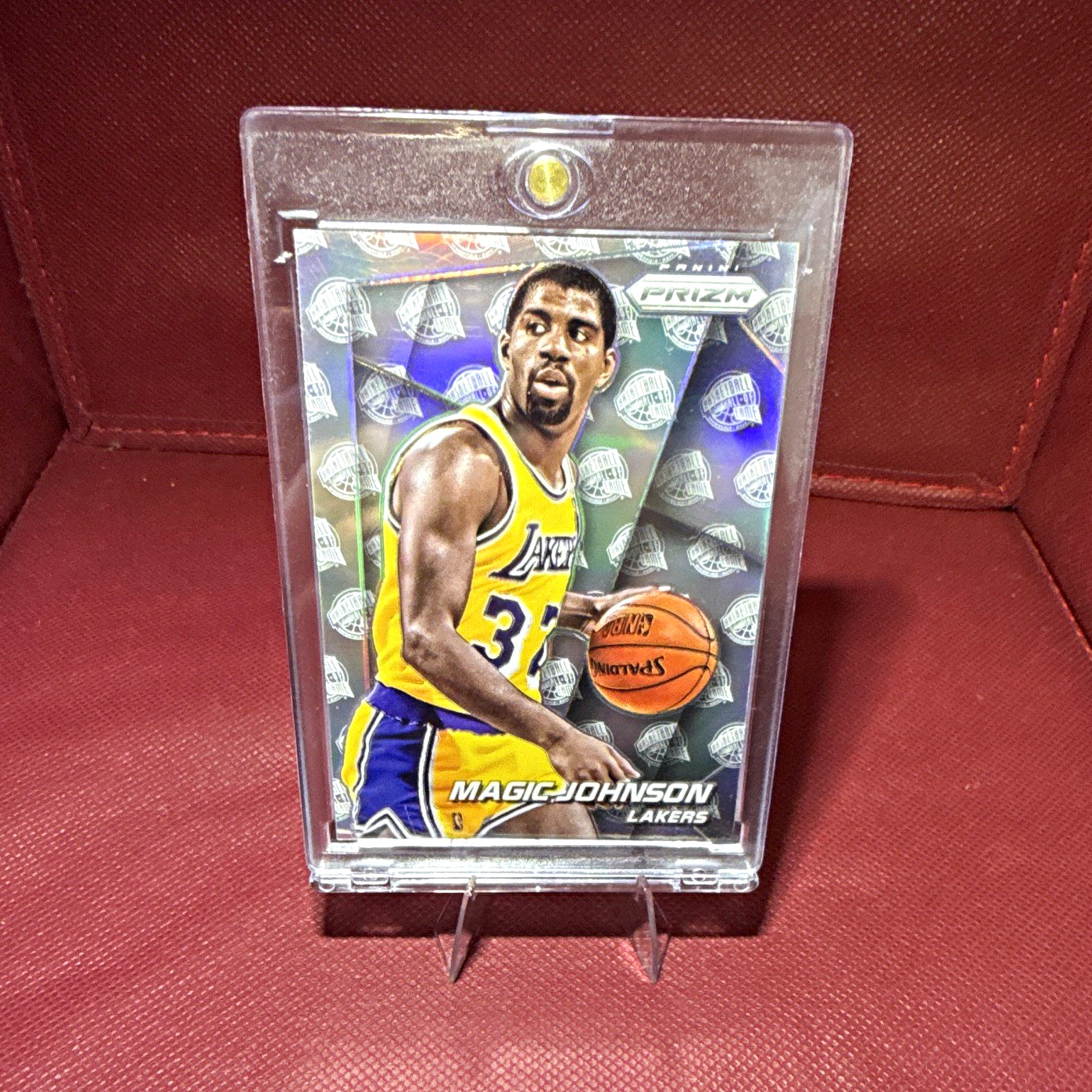 Panini 2014-15 Prizm Basketball Magic Johnson Lakers #26 Insert Panini 2014-15 Prizm Basketball Magic Johnson Lakers #26 Insert