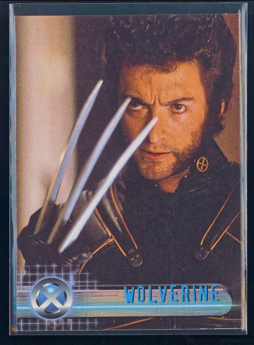 2000 Topps X-Men The Movie Profiles Wolverine Hugh Jackman Rookie RC Nm-Mt MCU 2000 Topps X-Men The Movie Profiles Wolverine Hugh Jackman Rookie RC Nm-Mt MCU
