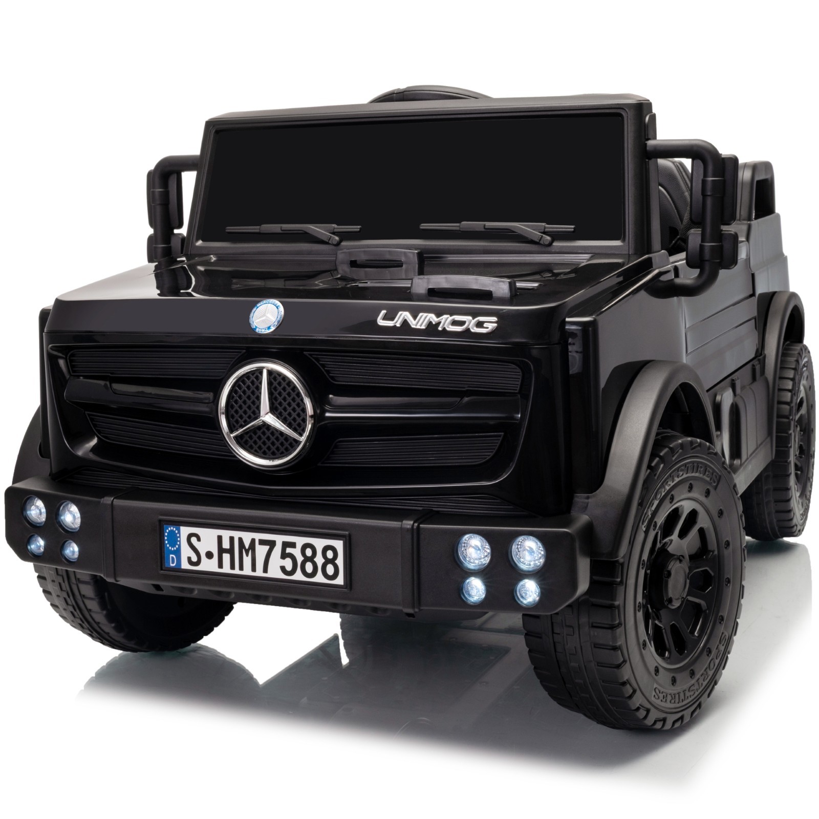 Mercedes-Benz Licensed Kids 12V Ride on Toy Electric Car with Parent Remote MP3