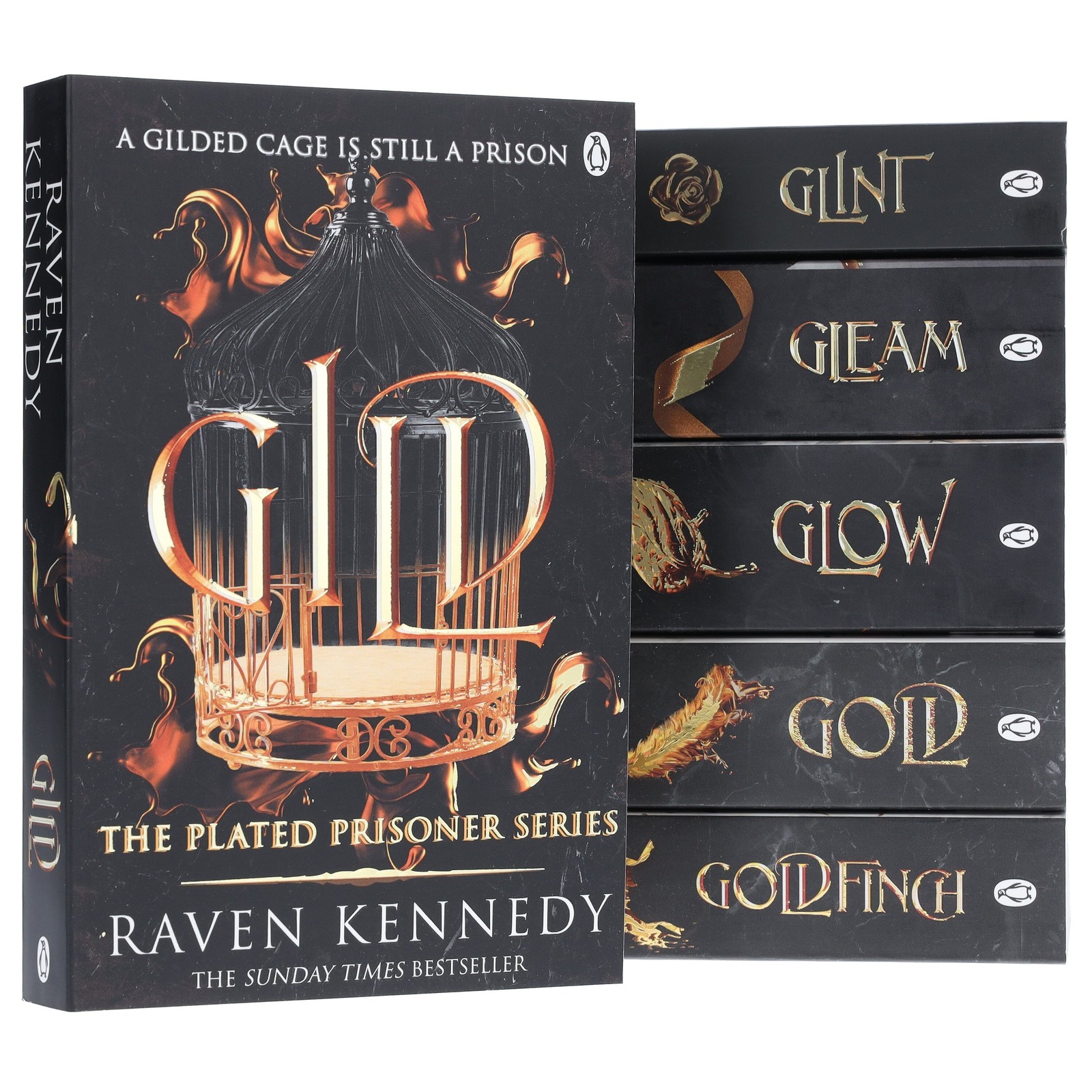 The Plated Prisoner Series by Raven Kennedy: 6 Books Set - PB