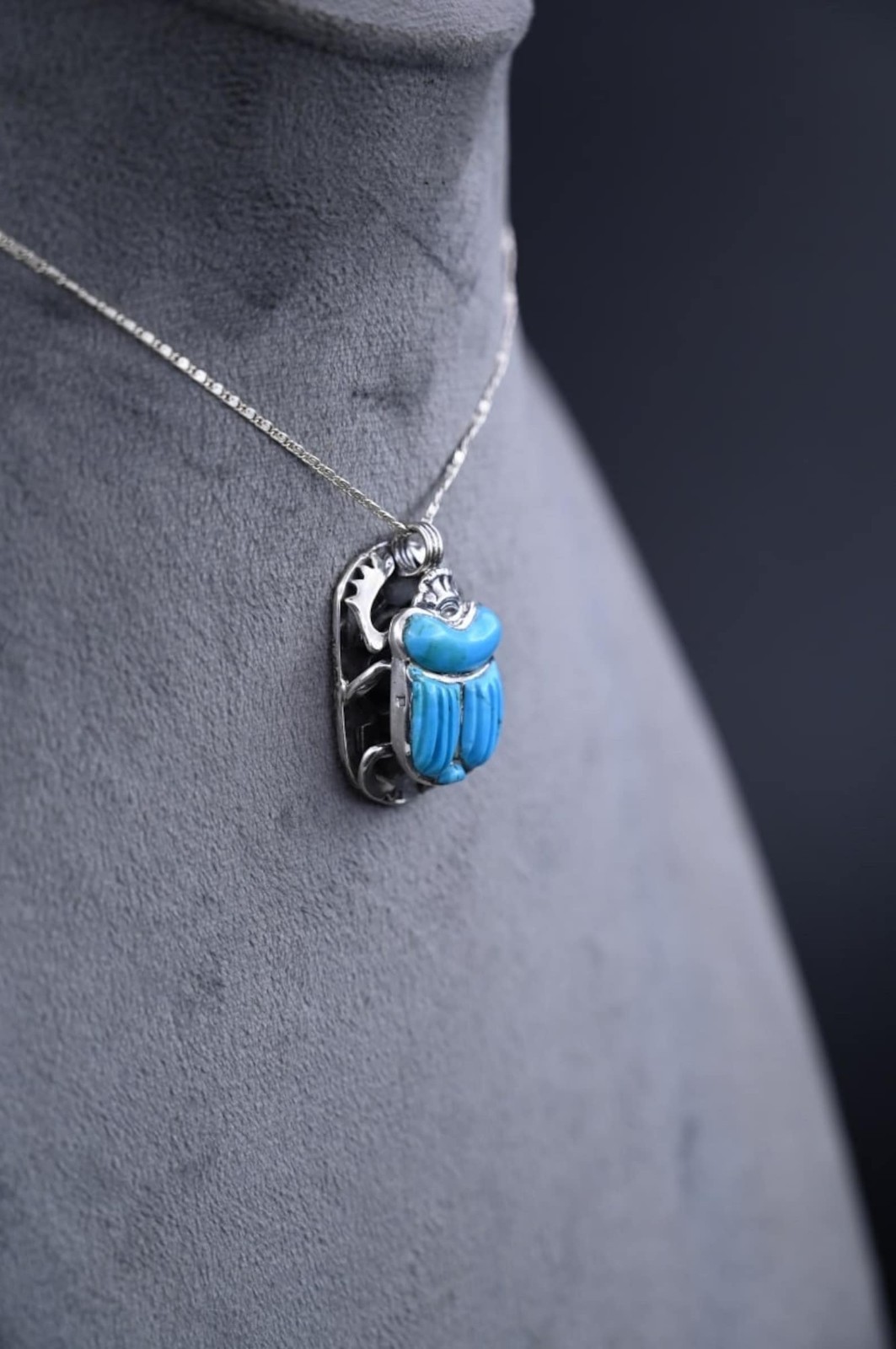 Egyptian Pharaonic Scarab Amulet Hieroglyphs Ancient Egypt Lucky Charm Gift Item