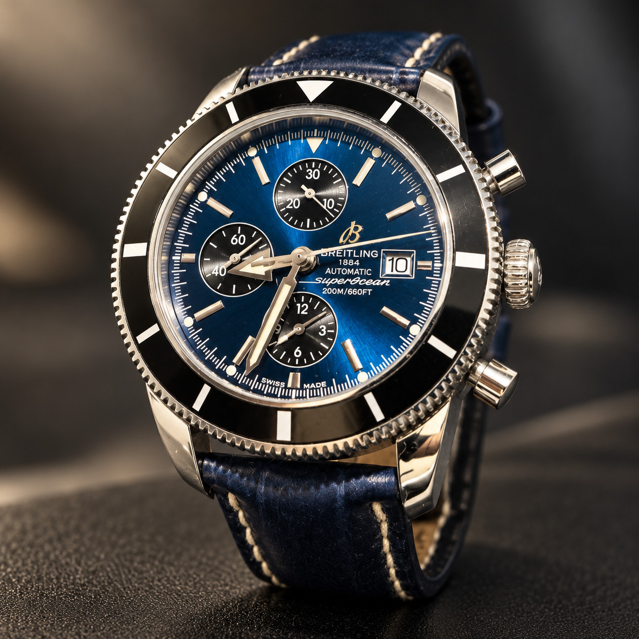 Breitling SuperOcean Heritage Chronograph 46 Steel Automatic Mens Watch & Box