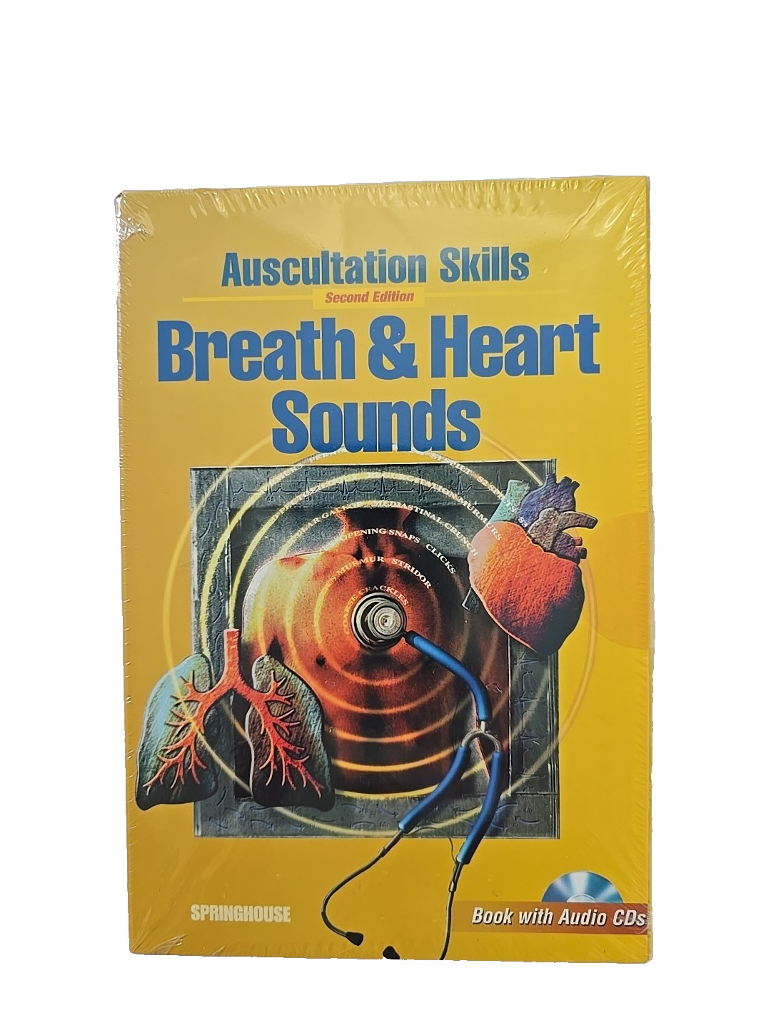 Auscultation Skills Second Edition Breath & Heart Sounds Book Audio CDs Medical