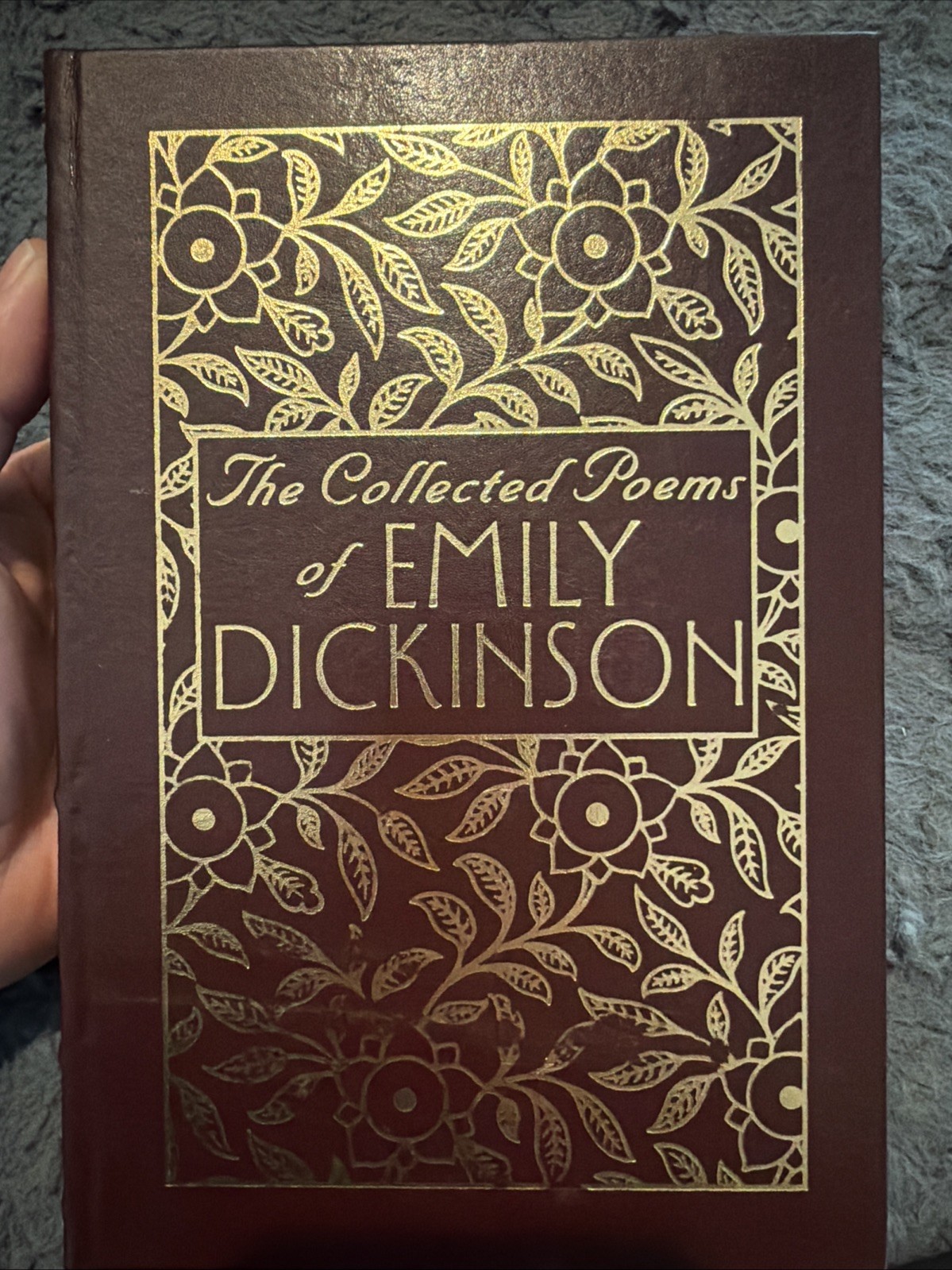 The Collected Poems of EMILY DICKINSON 1993 Barnes & Noble Leather Poetry D-464 The Collected Poems of EMILY DICKINSON 1993 Barnes & Noble Leather Poetry D-464