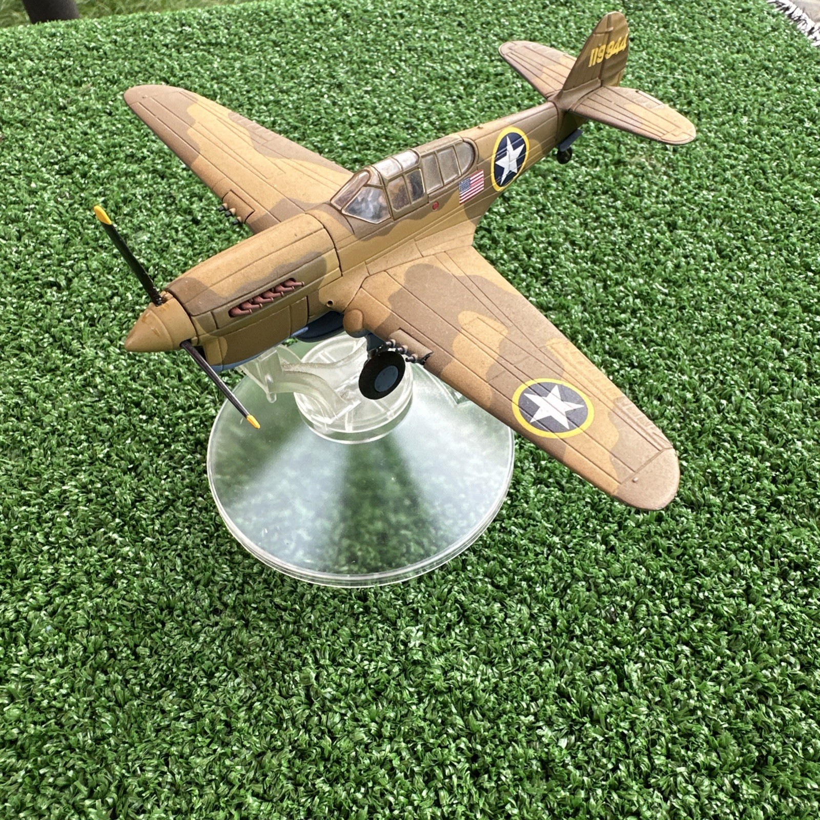 Corgi P-40F Warhawk - Captain John L Bradley - 59th FS- 33rd FG, Tunisia 1943