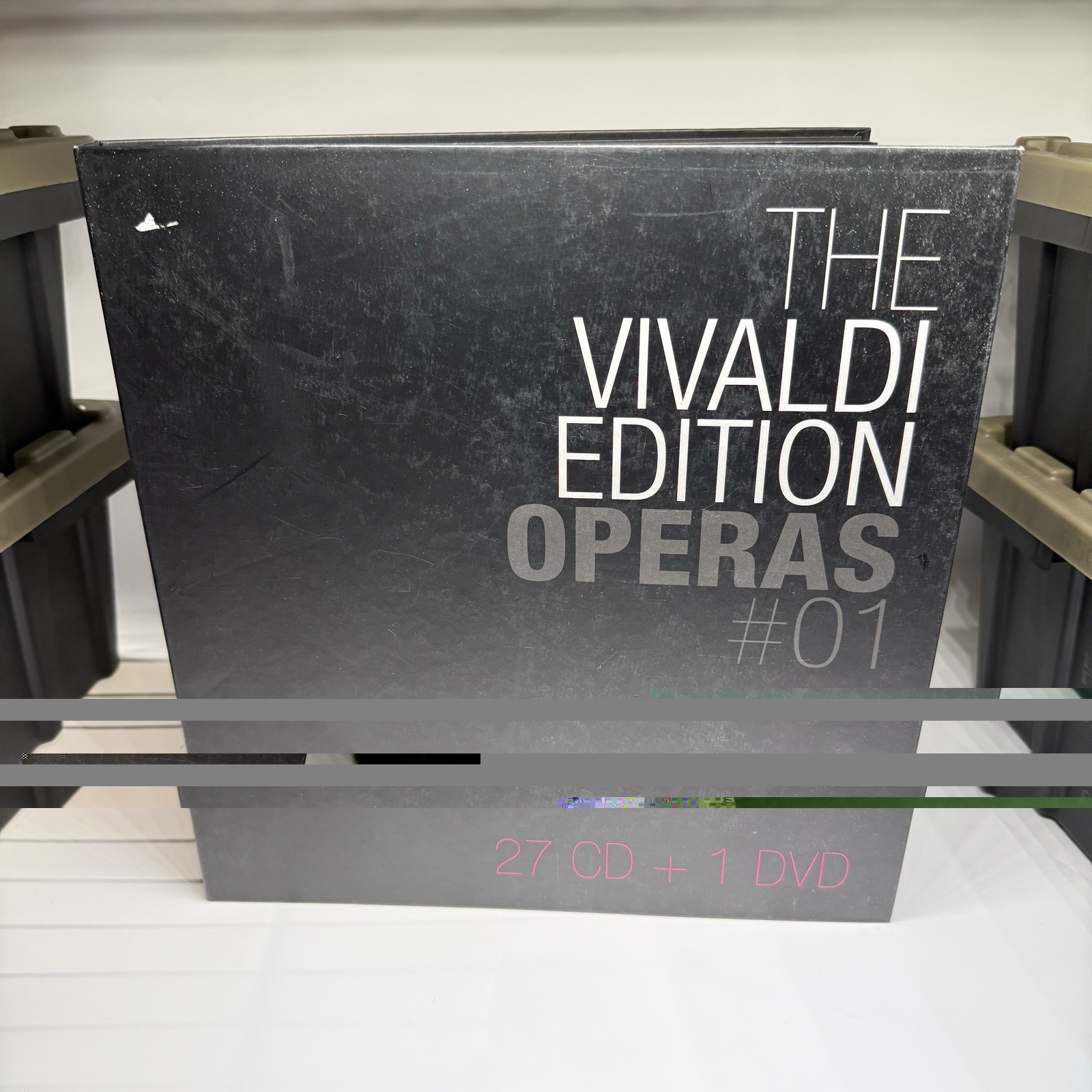 Vivaldi Edition Operas #1 Missing 3 Of The 27 Discs Vivaldi Edition Operas #1 Missing 3 Of The 27 Discs