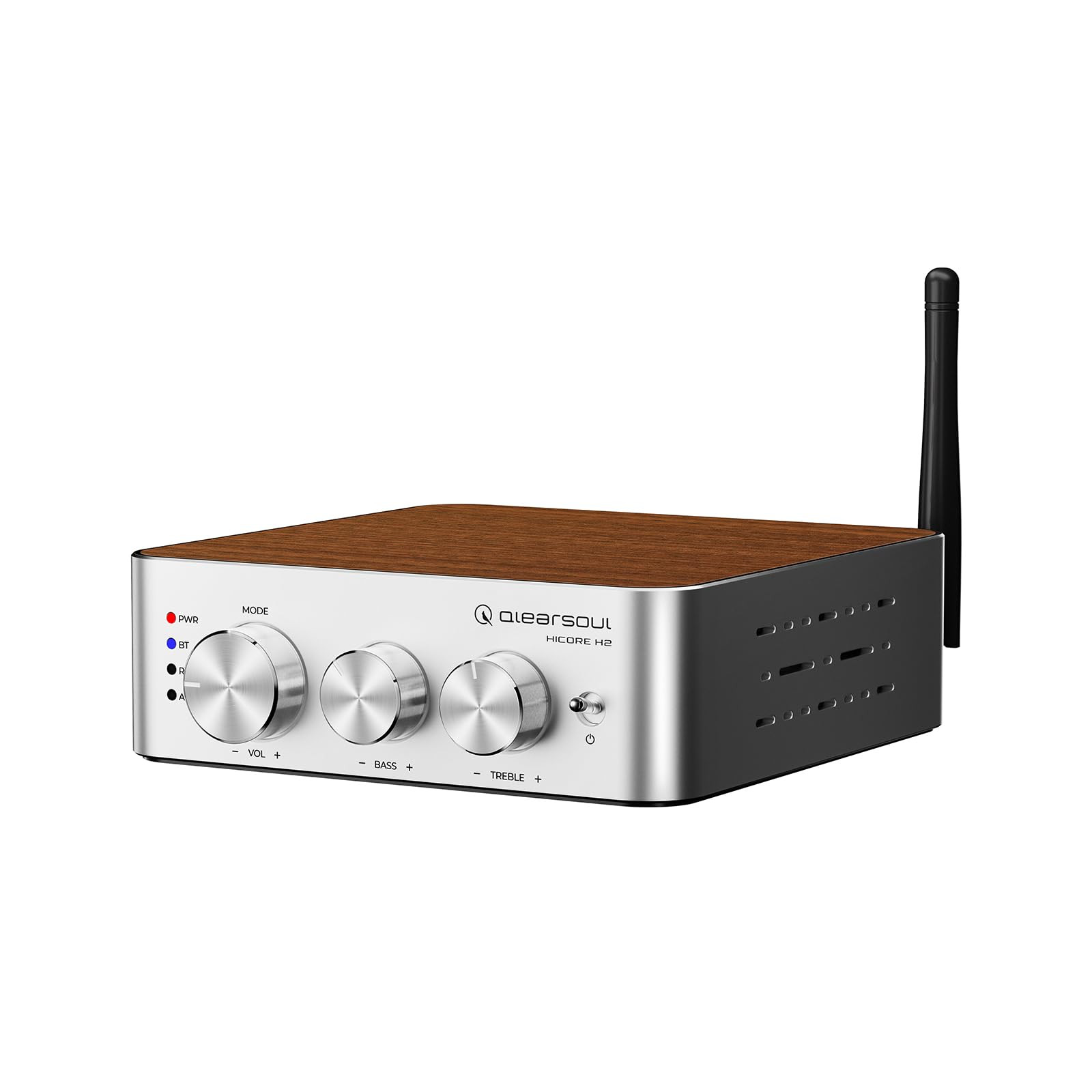 HiCore H2 Bluetooth 5.4 Stereo Amp TI TPA3255 100W x2 4Ω 3-Input Hub 30V/5A PSU HiCore H2 Bluetooth 5.4 Stereo Amp TI TPA3255 100W x2 4Ω 3-Input Hub 30V/5A PSU