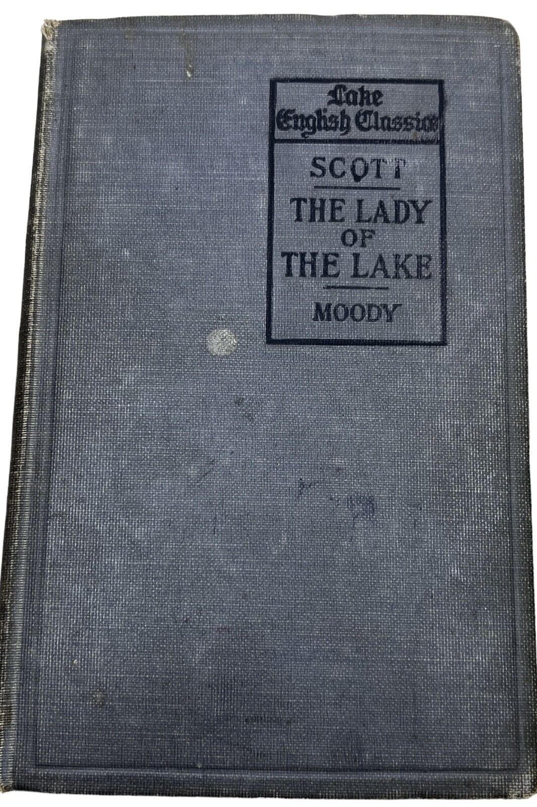 Antique 1899 The Lady Of The Lake Book By Scott Hardback Edited For School Use Antique 1899 The Lady Of The Lake Book By Scott Hardback Edited For School Use