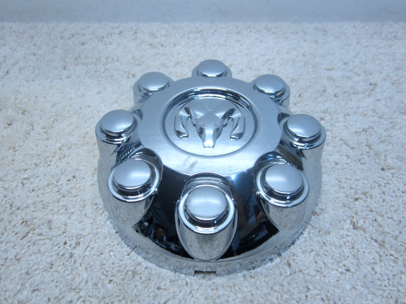 2003 - 2013 DODGE RAM 2500 / 3500 OEM WHEEL CHROME CENTER CAP 52121450AA #2D-6 2003 - 2013 DODGE RAM 2500 / 3500 OEM WHEEL CHROME CENTER CAP 52121450AA #2D-6