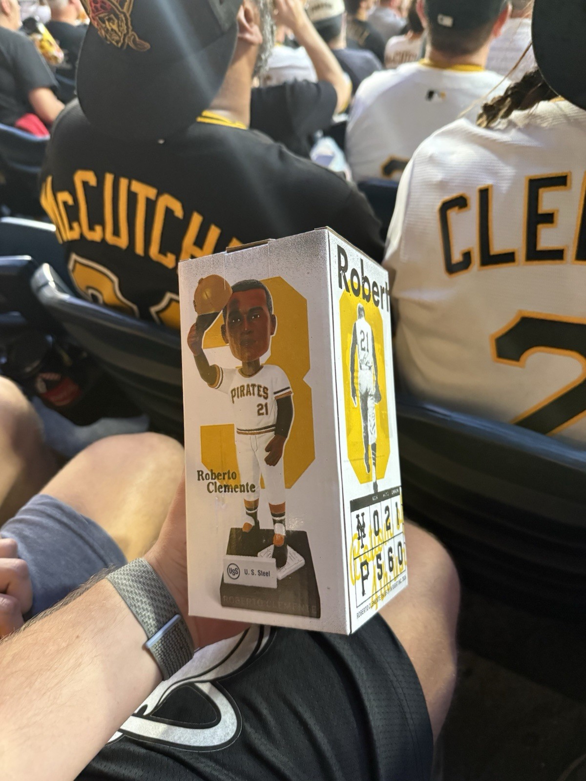 Roberto Clemente Pittsburgh Pirates SGA Bobblehead 9/15/26 Pre-Sale Roberto Clemente Pittsburgh Pirates SGA Bobblehead 9/15/26 Pre-Sale