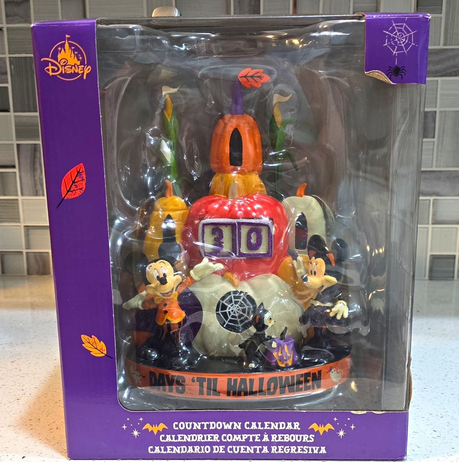 Disney Mickey & Minnie 30 Days 'Til Halloween Countdown Calendar Disney Mickey & Minnie 30 Days 'Til Halloween Countdown Calendar
