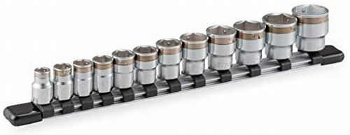 TONE HSC312 3/8inch Drive Nut Hold Socket Set 6pt. With Holder 12pcs new F/S