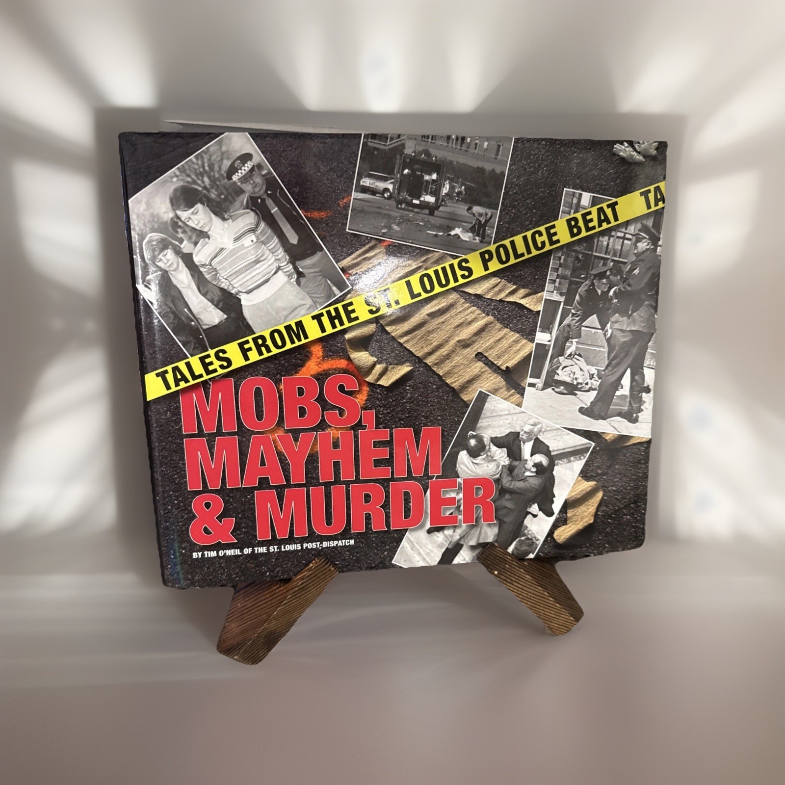 SIGNED True Crime Book Mobs Mayhem Murder St. Louis Police Beat Mafia Deco