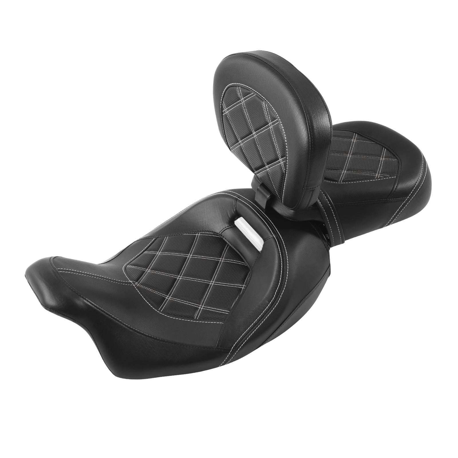 Driver & Passenger Seats Rider Backrest Fit For Harley CVO Street Glide 2009-23