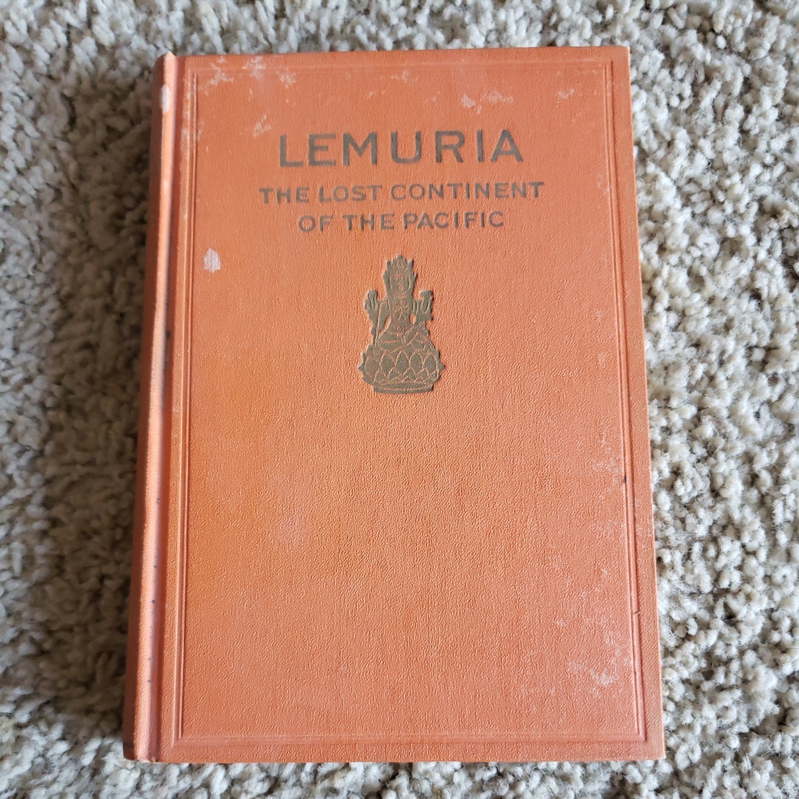 Lemuria: The Lost Continent of the Pacific by Wishar S. Cerve Hardcover Vintage Lemuria: The Lost Continent of the Pacific by Wishar S. Cerve Hardcover Vintage
