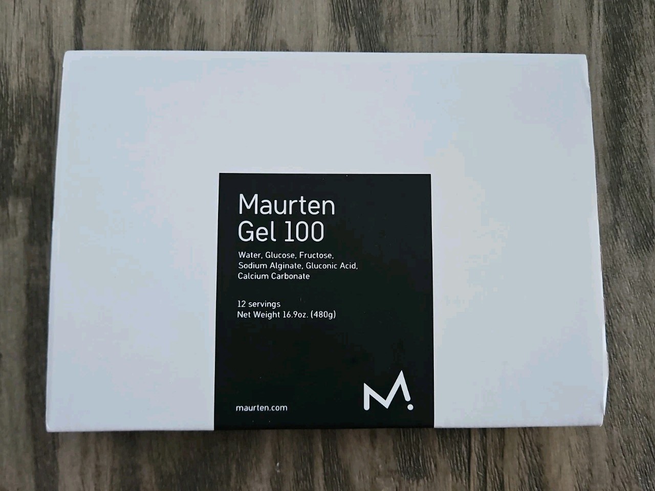 Maurten Gel 100 Unflavored, Box of 12 Exp 10/26 Maurten Gel 100 Unflavored, Box of 12 Exp 10/26