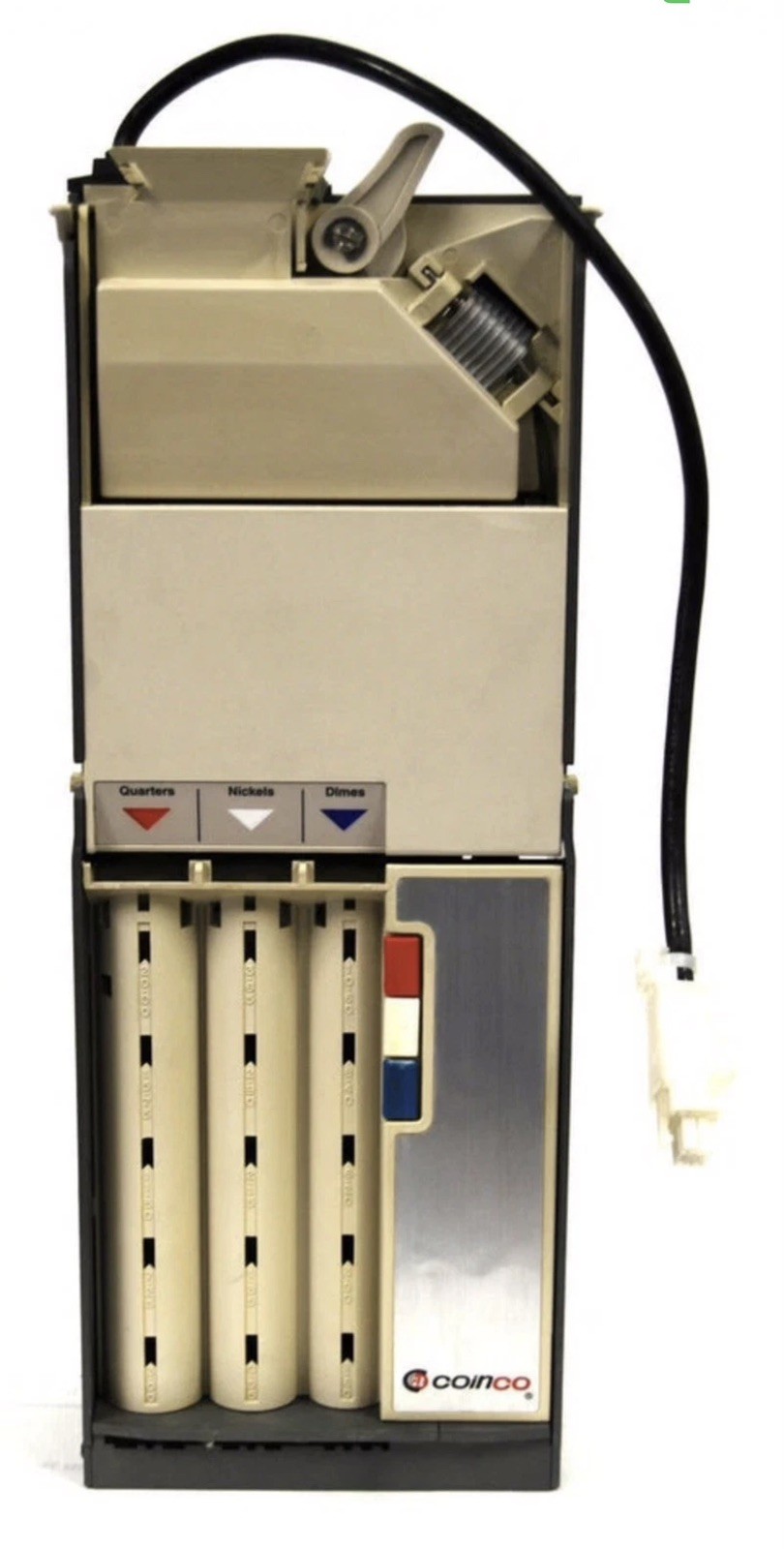 Coinco 9302-GX Coin Mech Acceptor 24 Volt MDB Refurbished Vending Machine 3 Tube Coinco 9302-GX Coin Mech Acceptor 24 Volt MDB Refurbished Vending Machine 3 Tube