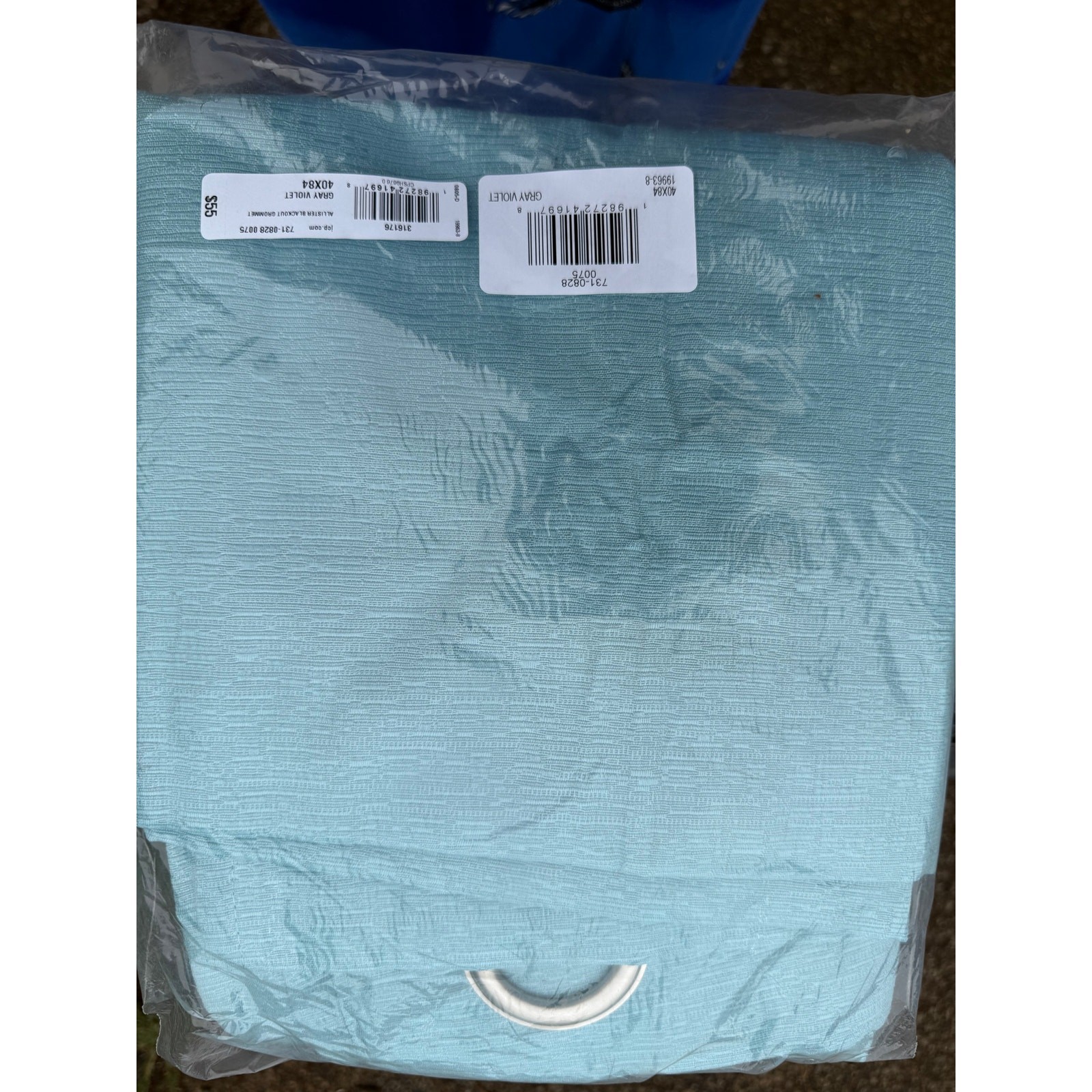 Allister Grommet Panel 40x84 – Teal – JCPenney $55 Retail- PGL wholesale $10