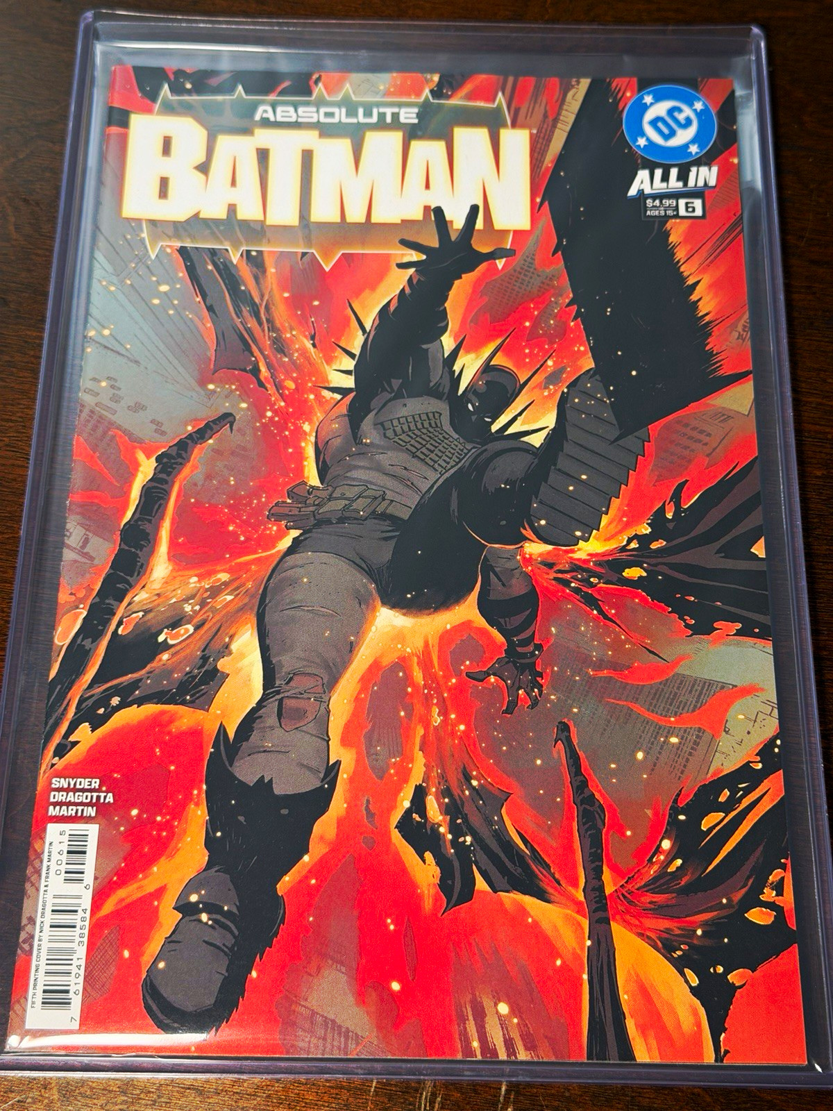 FREE SHIPPING Absolute Batman #6 DC Snyder, Dragotta FREE SHIPPING Absolute Batman #6 DC Snyder, Dragotta