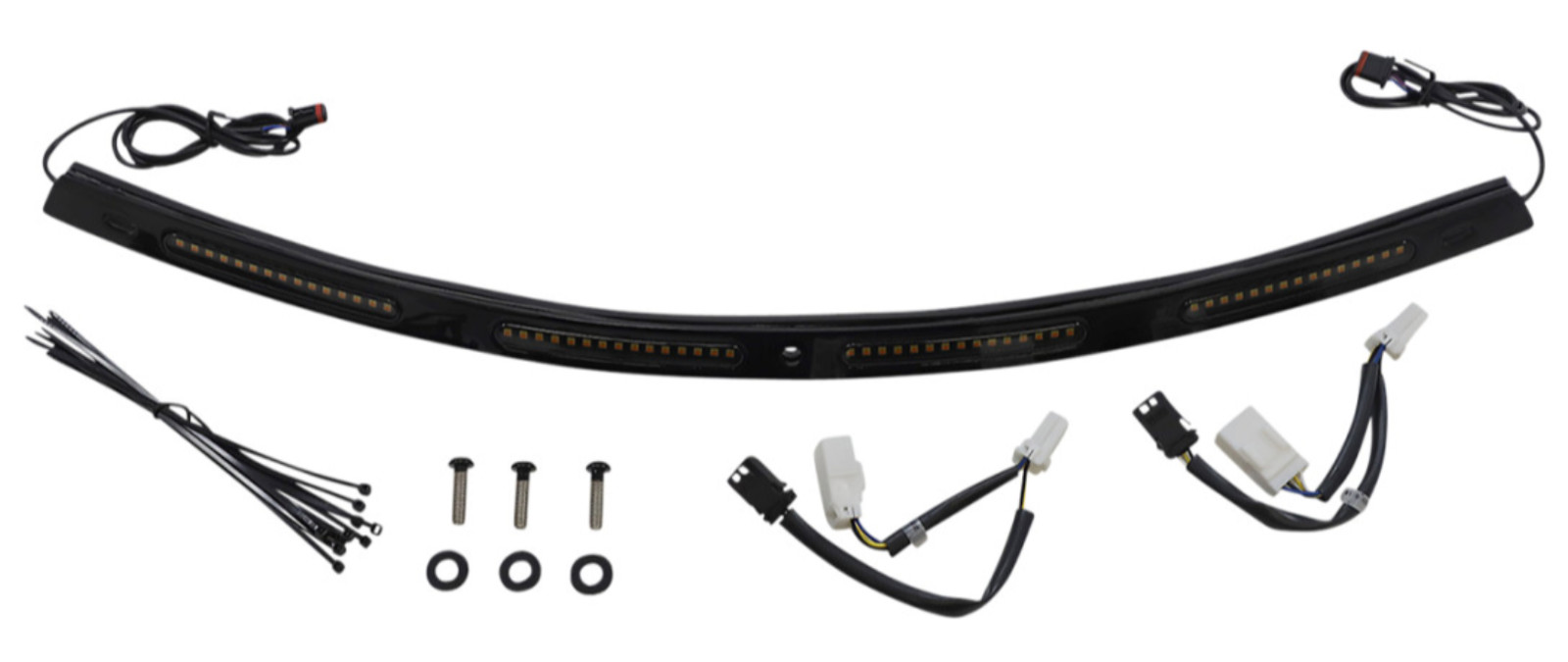 Custom Dynamics - CD-WT2-SEQ-01-B - Windshield Trim with LED Turn Signals,... Custom Dynamics - CD-WT2-SEQ-01-B - Windshield Trim with LED Turn Signals,...