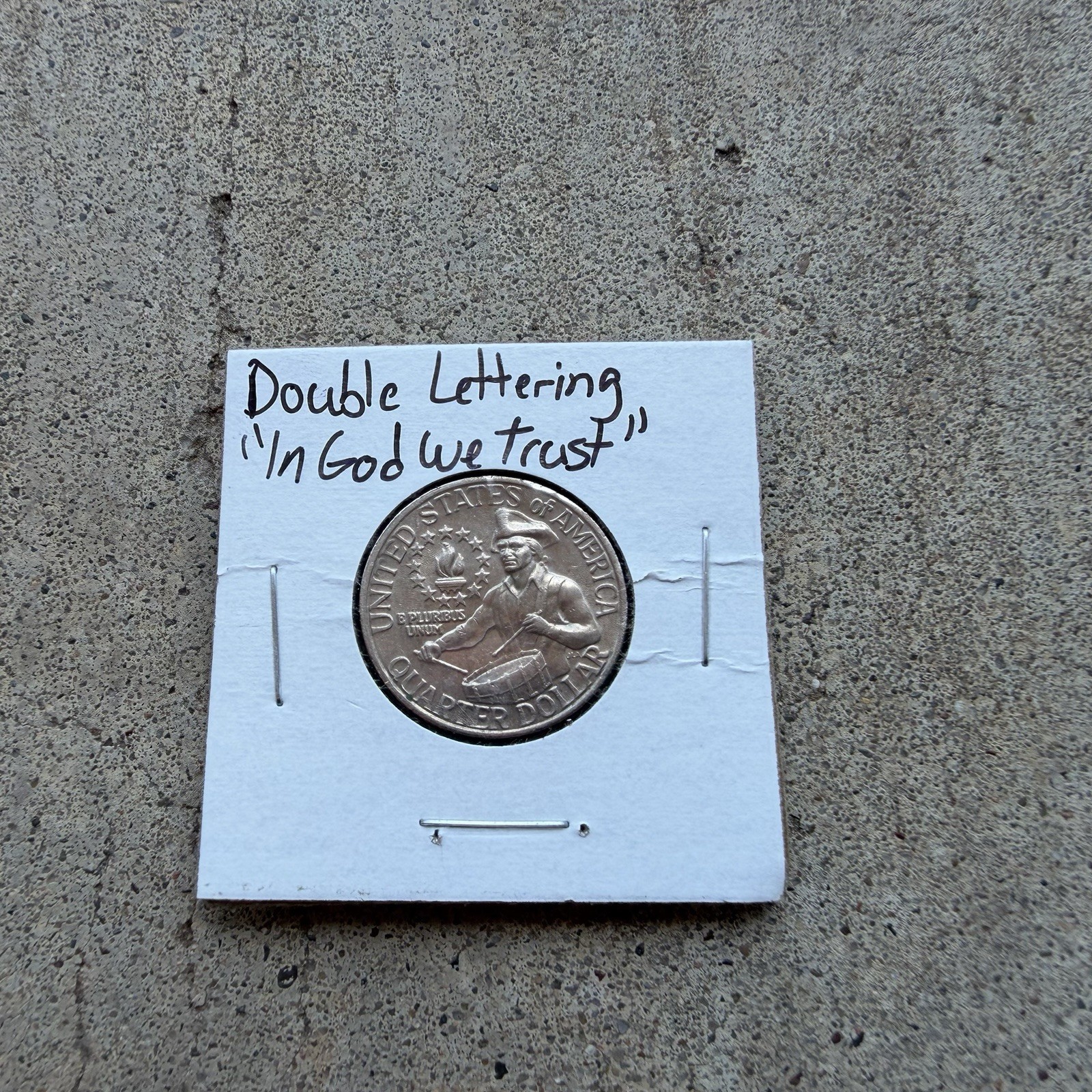 1776-1976 Rare Bicentennial Quarter Doubled Die Errors From the MINT. 1776-1976 Rare Bicentennial Quarter Doubled Die Errors From the MINT.