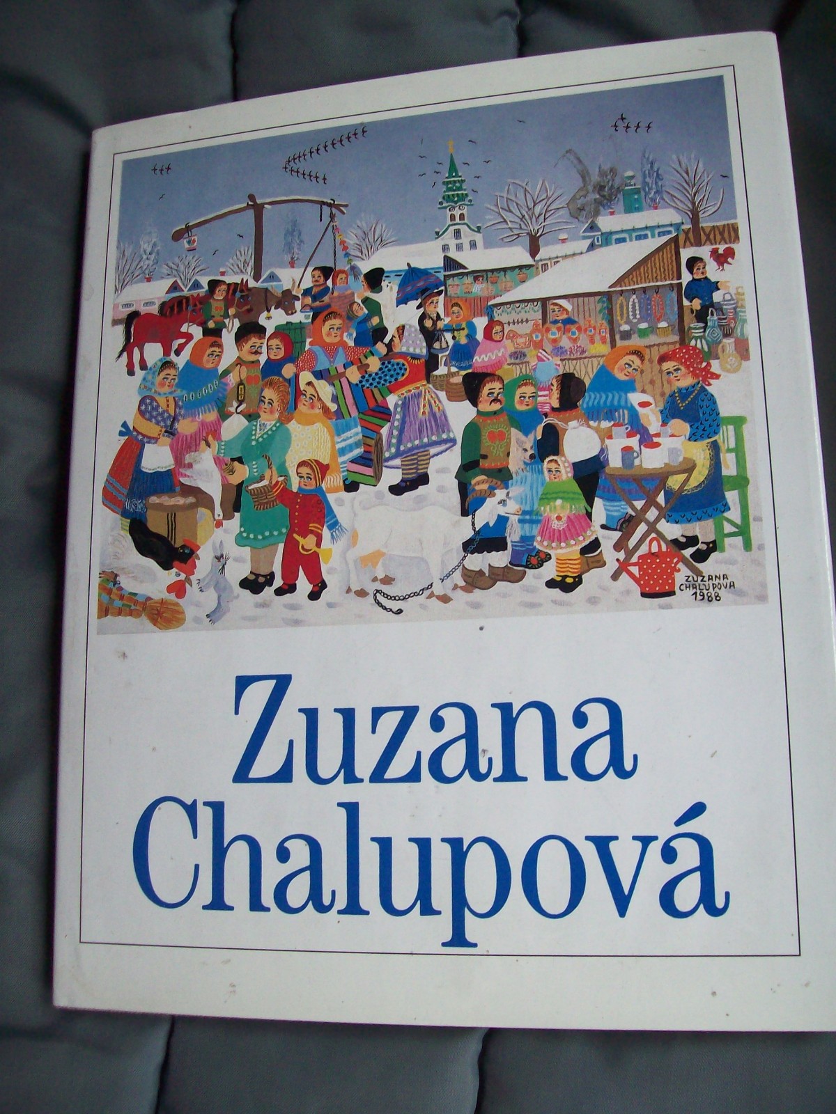Vintage Zuzana Chalupova Serbia Yugoslavia Primative Naive Naif Grandma Moses Vintage Zuzana Chalupova Serbia Yugoslavia Primative Naive Naif Grandma Moses