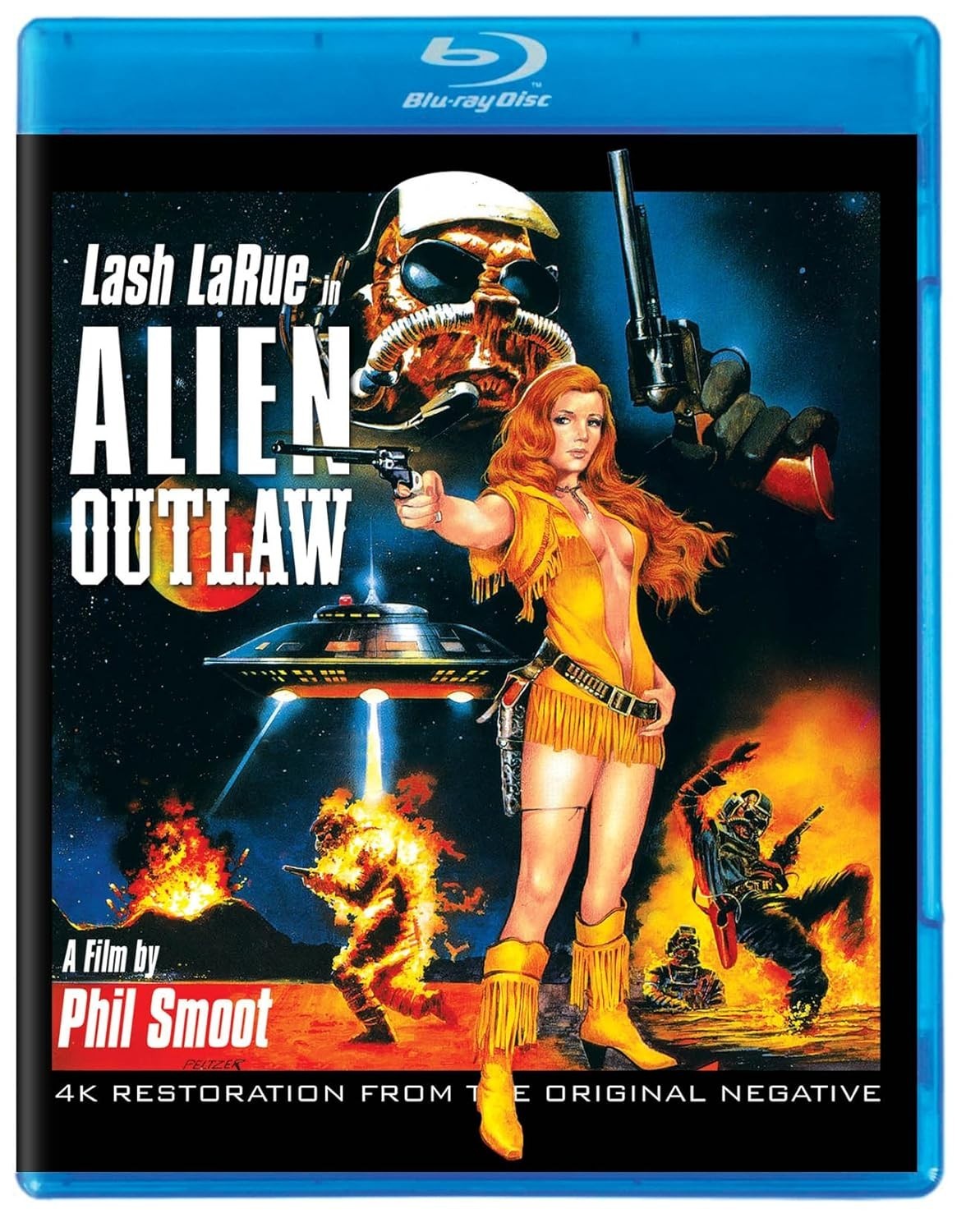 ALIEN OUTLAW (1986) Lash LaRue Blu-Ray BRAND NEW